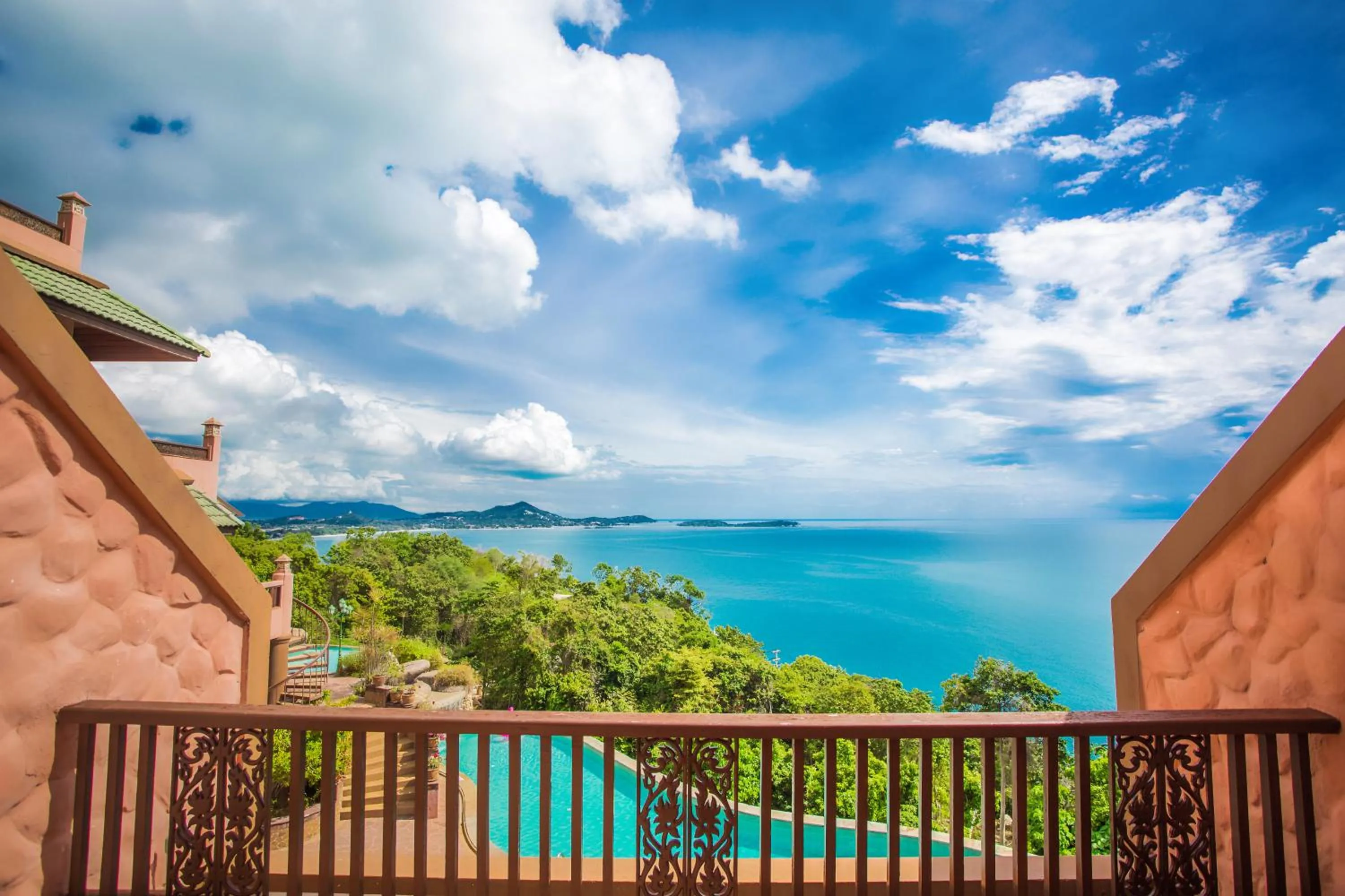 Balcony/Terrace in Samui Bayview Resort & Spa - SHA Plus