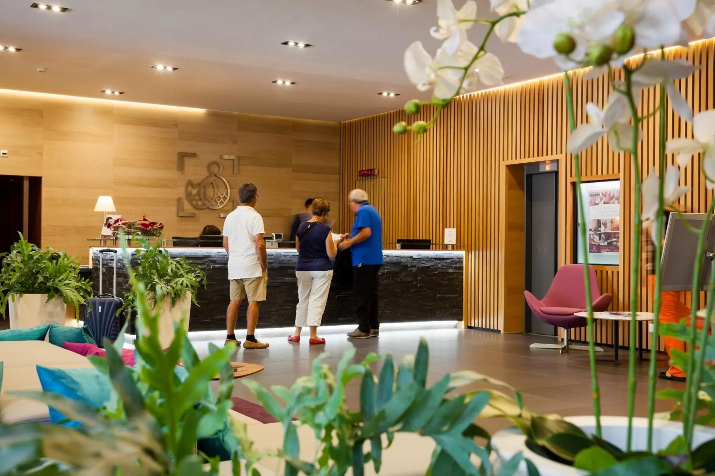 Lobby or reception in Grand Hotel des Bains