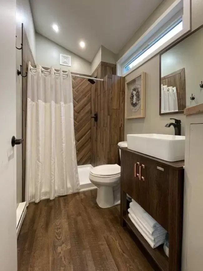 Bathroom in Natura Treescape Resort