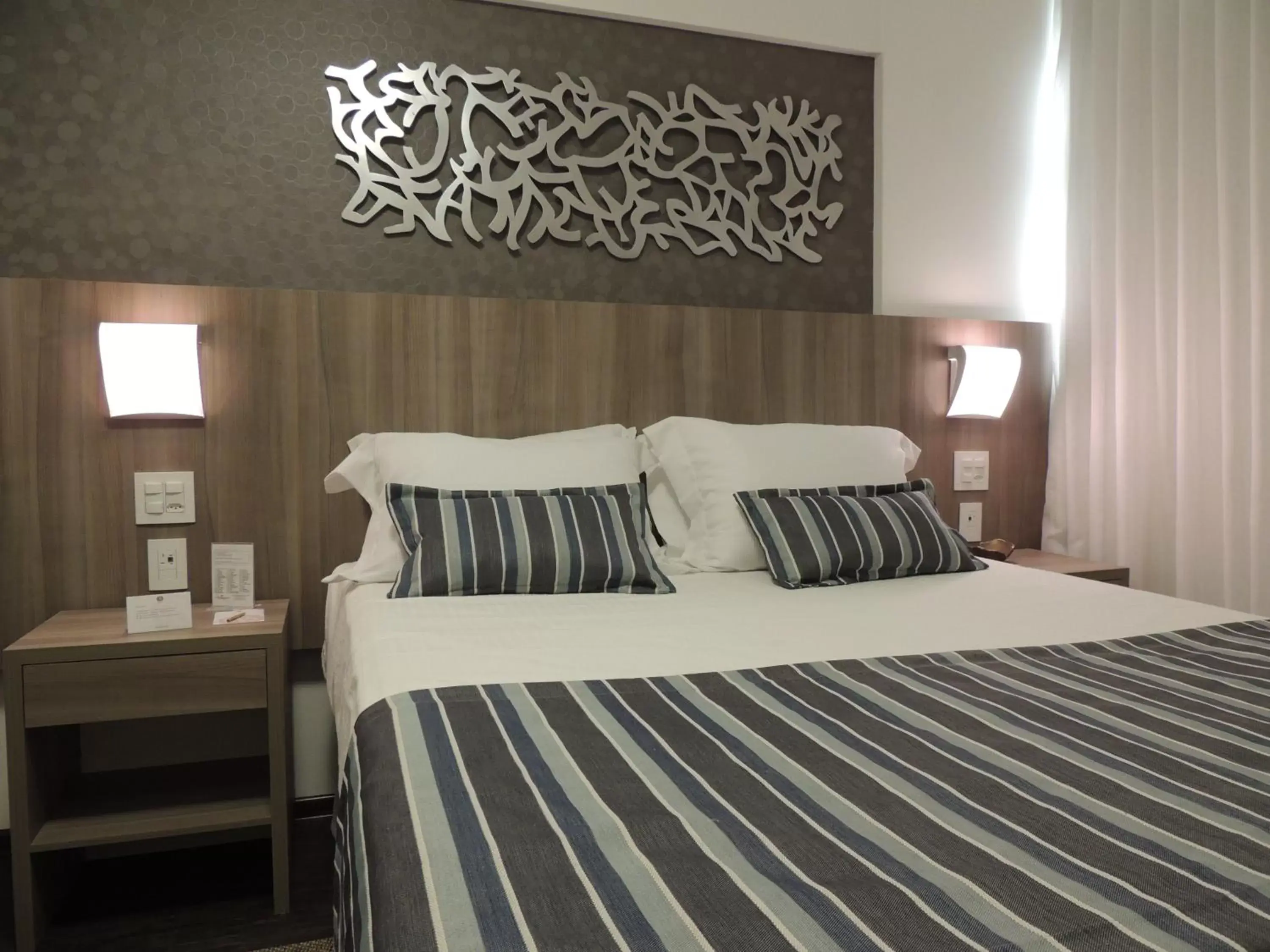 Bed in Allia Gran Pampulha Suites