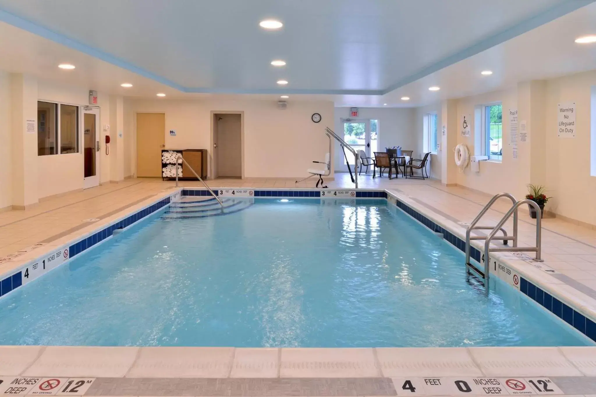 Swimming pool in Holiday Inn Express & Suites Peekskill-Lower Hudson Valley, an IHG Hotel