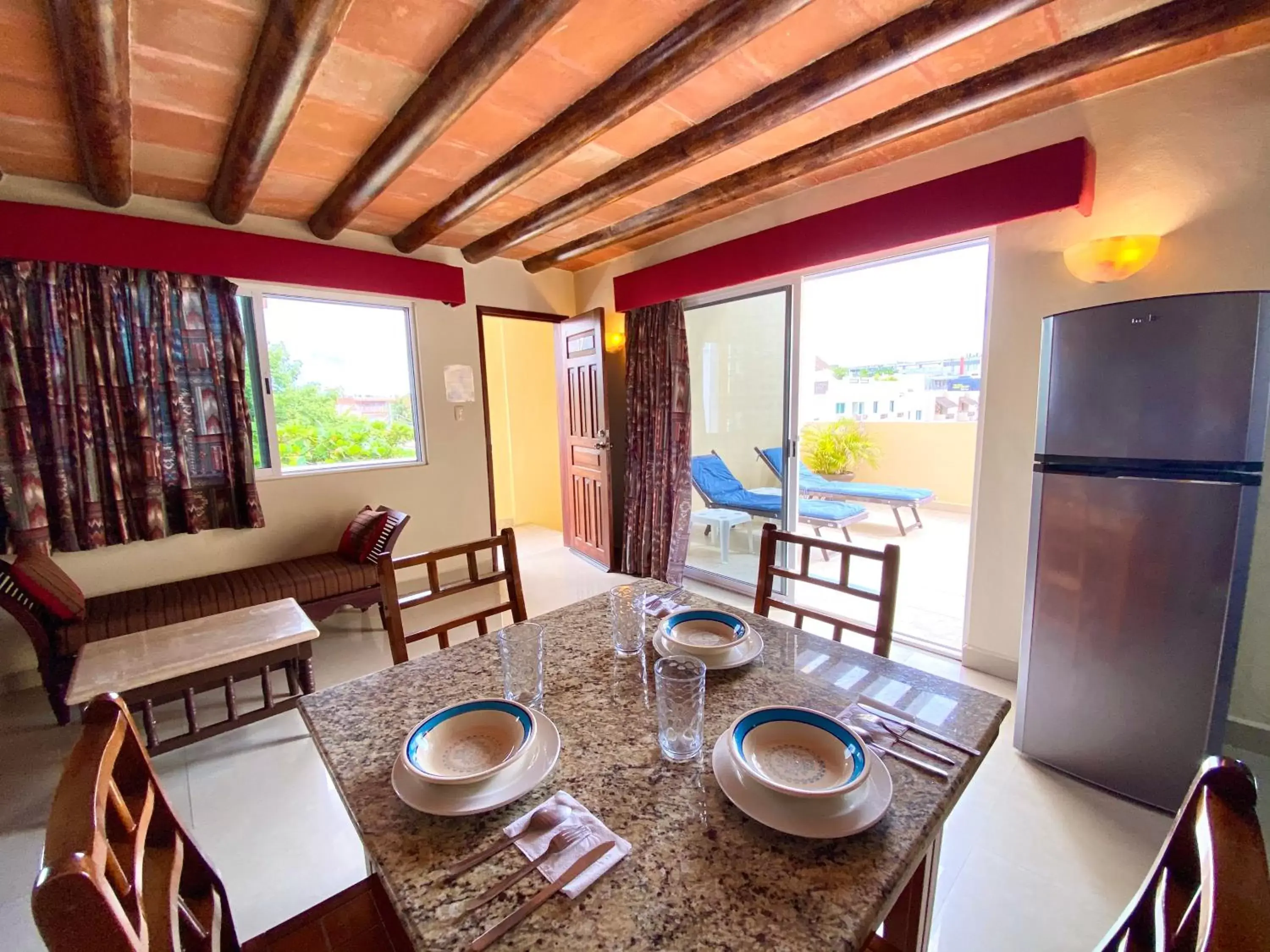 Dining Area in Hotel El Campanario Playa del Carmen