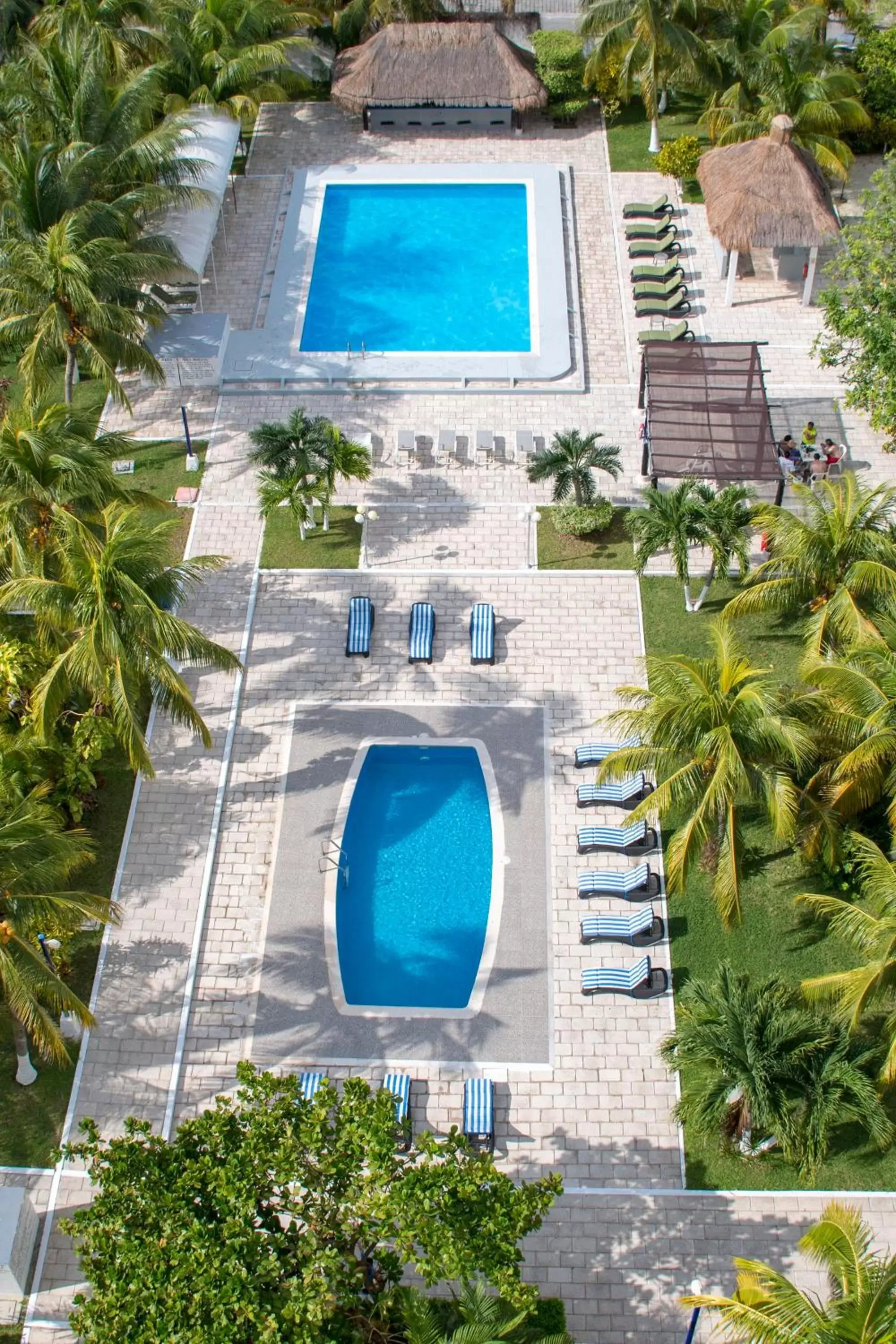 Pool View in Hotel Calypso Cancun