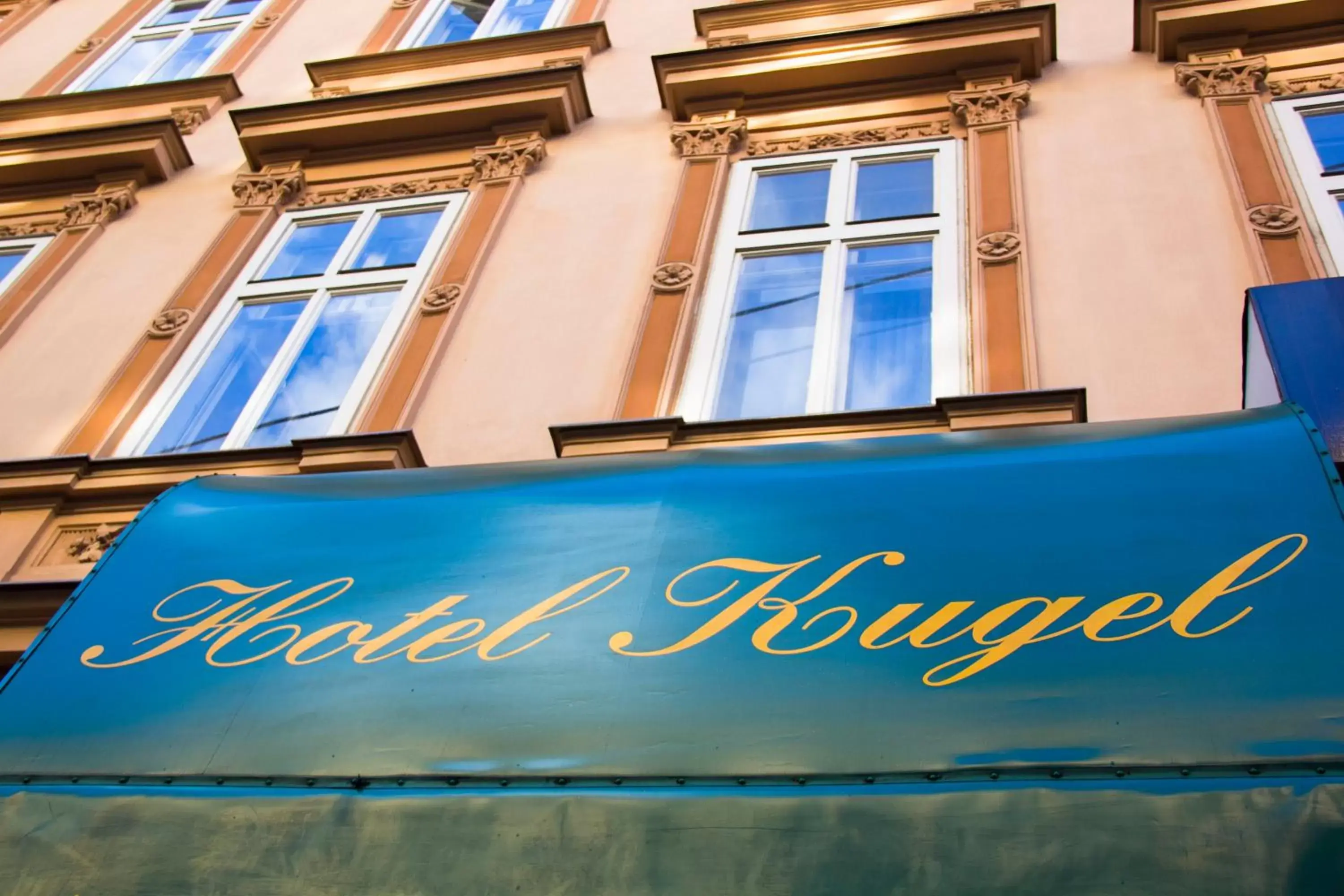 Facade/entrance, Property Logo/Sign in Boutique Hotel Kugel Wien