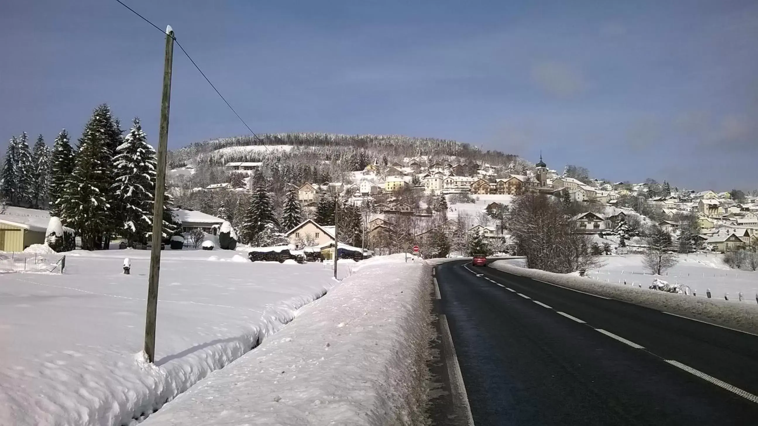 Winter in Studio d'hôtes à 10 km de Gérardmer (Le Tholy)