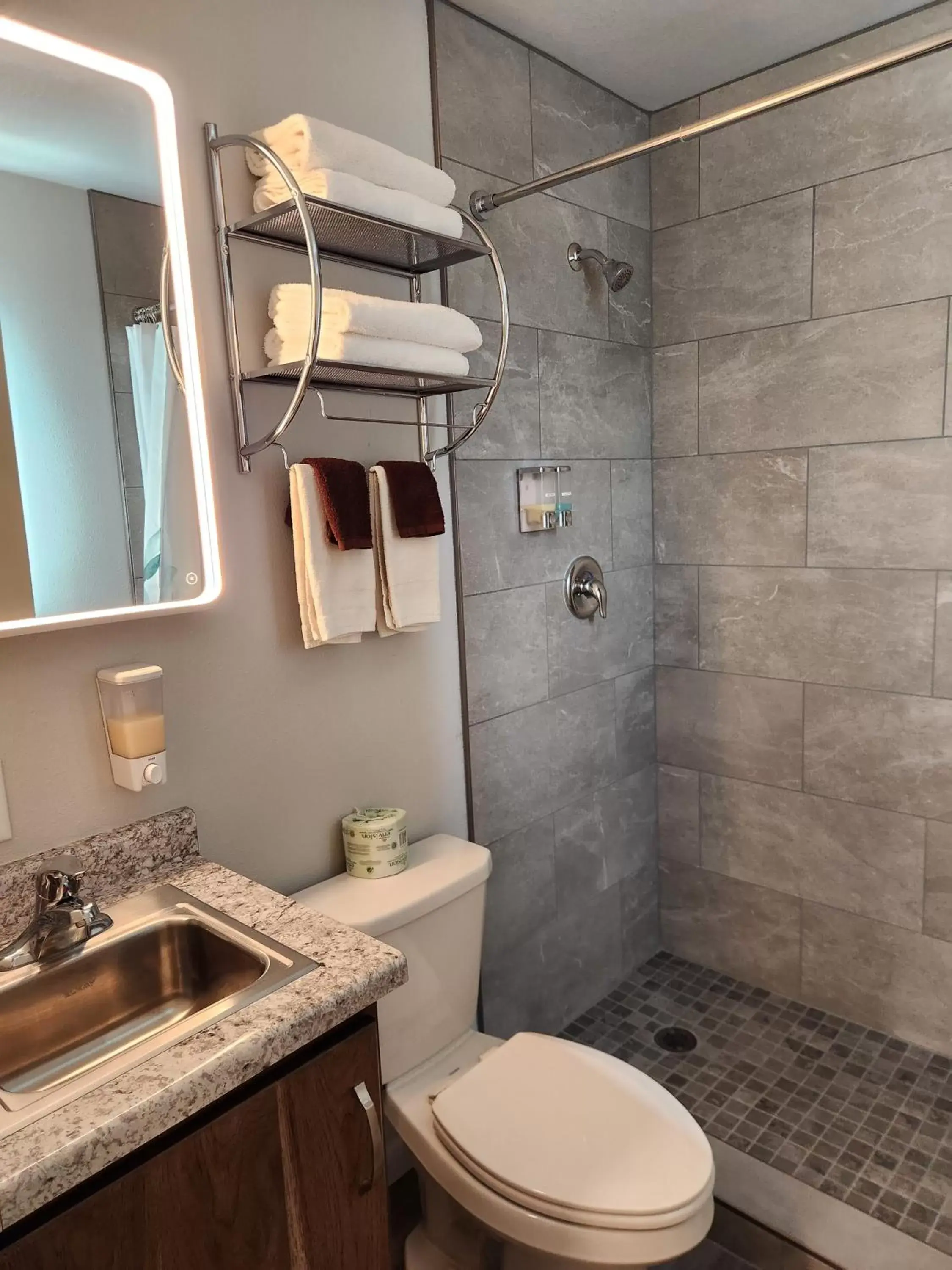 Shower, Bathroom in Aquarius Inn