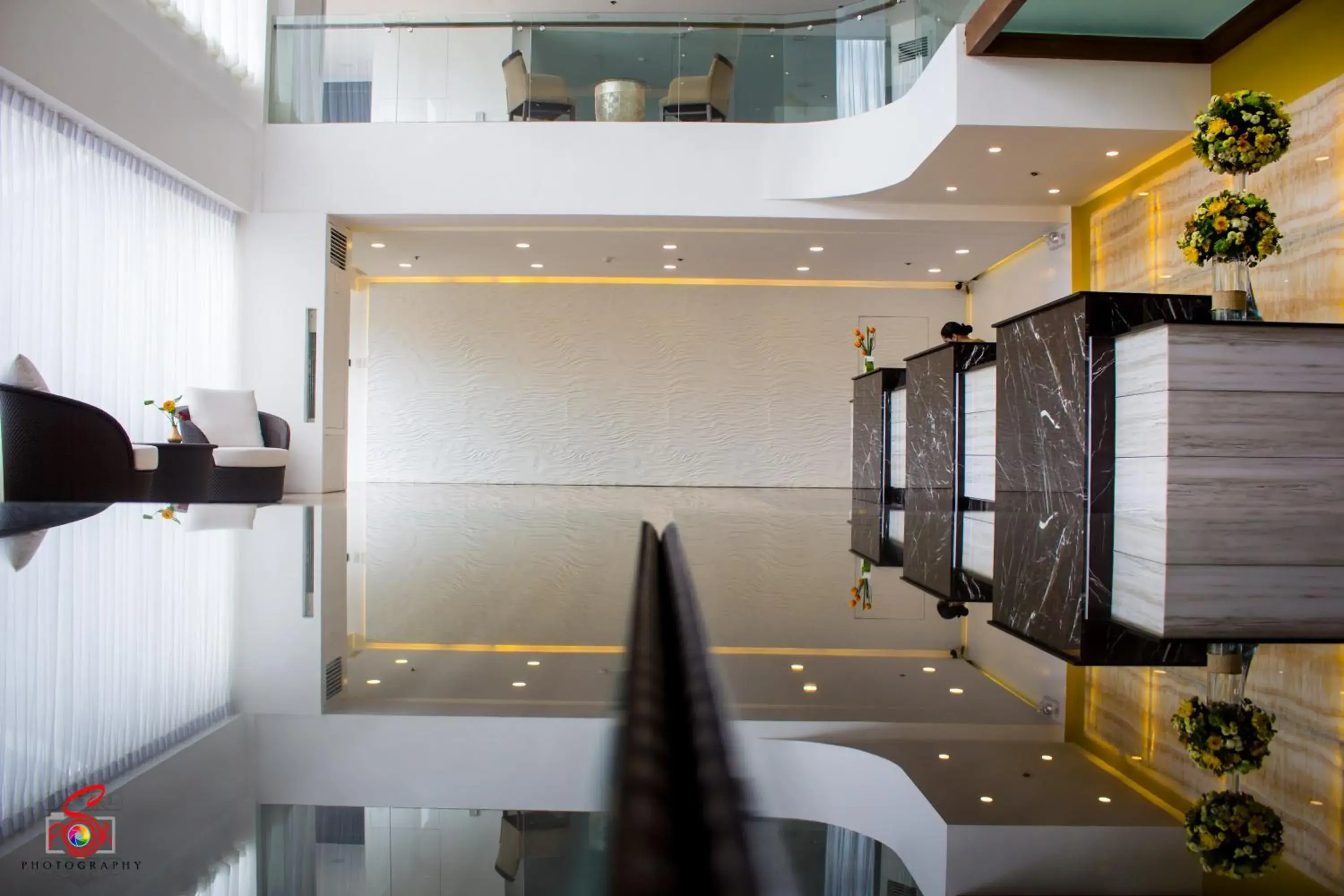 Lobby or reception in Hotel Marciano Lobby or reception in Hotel Marciano