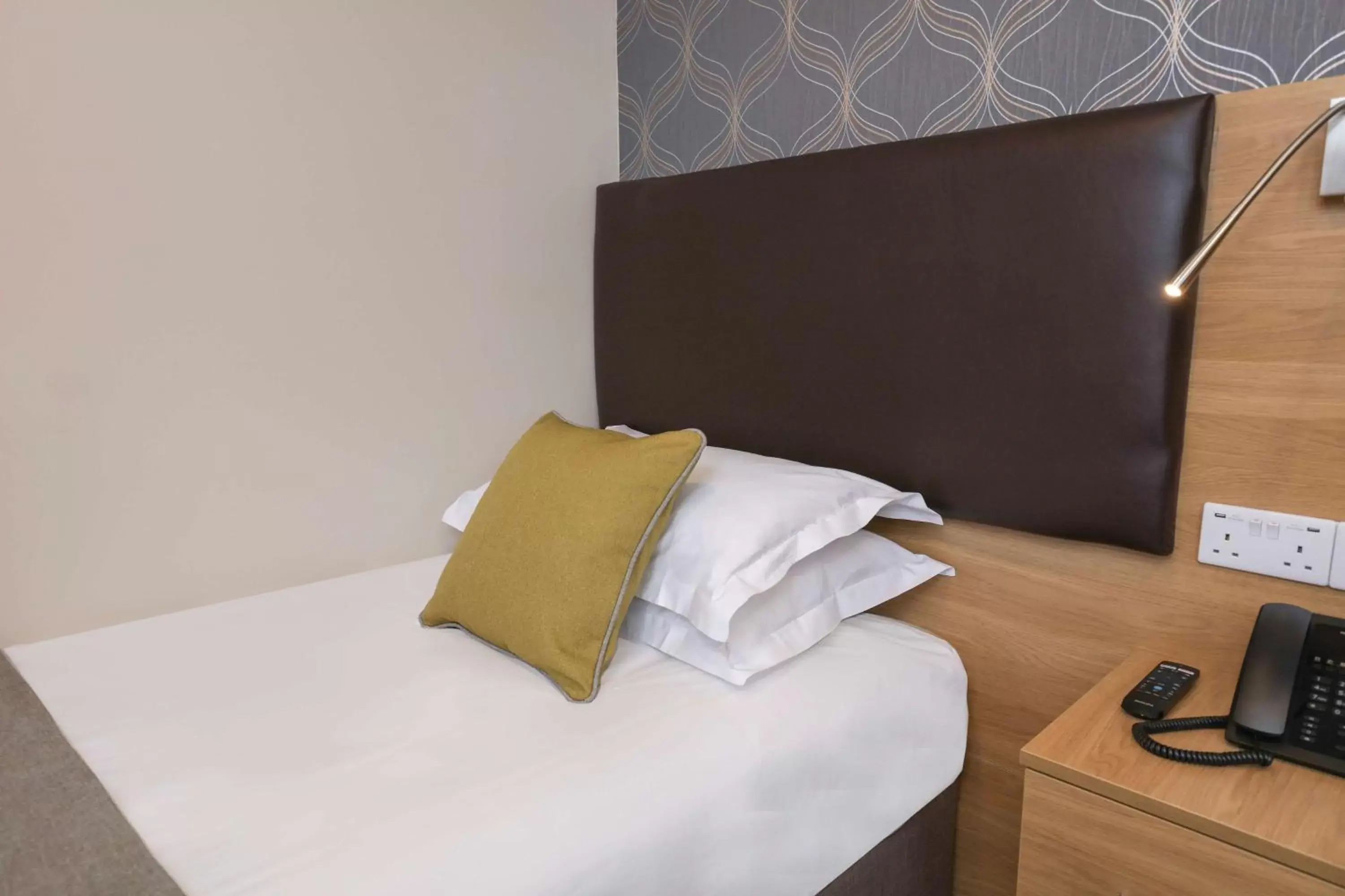 Bedroom, Bed in Best Western Northfields Ealing Hotel