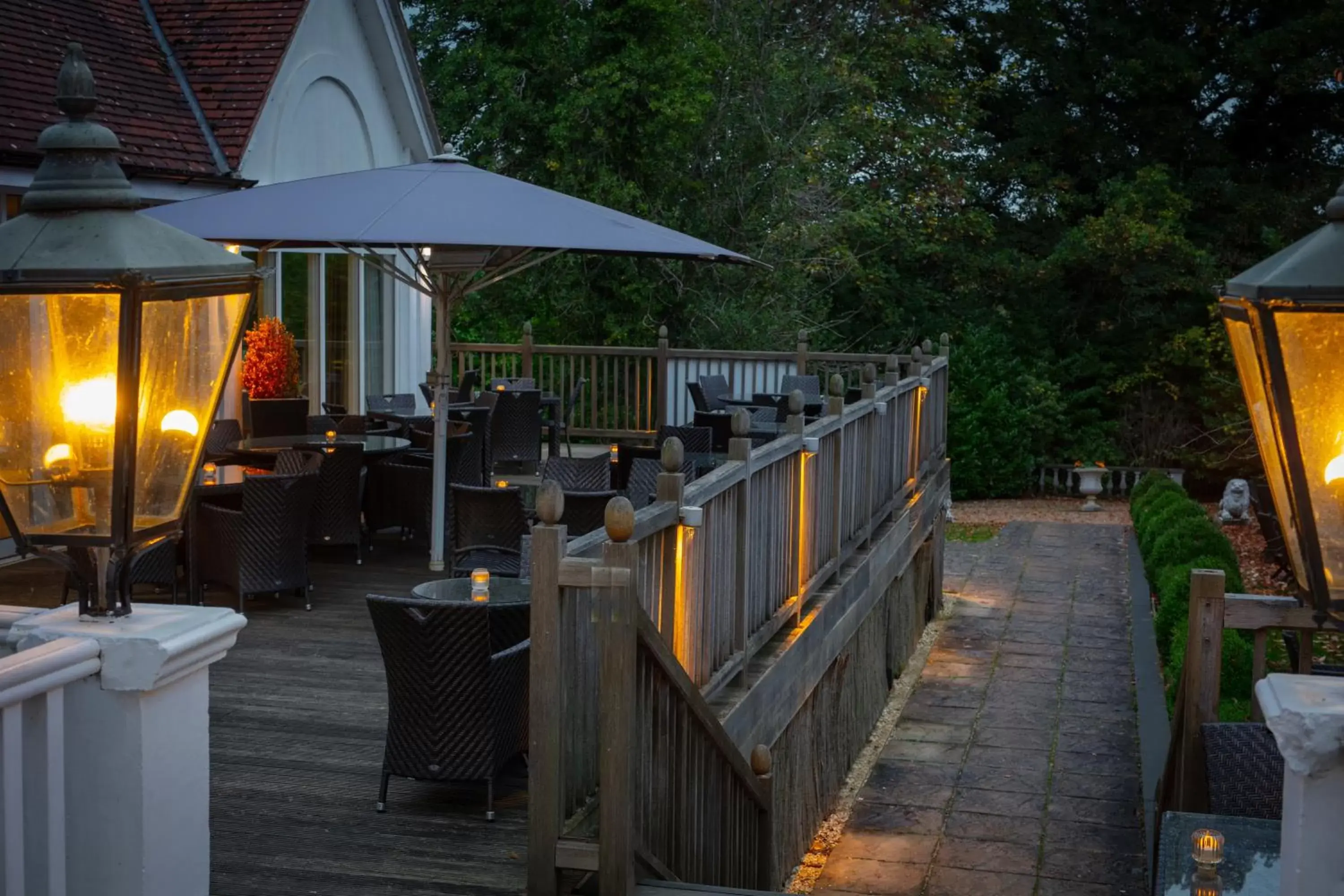 Balcony/Terrace in Chesford Grange Hotel