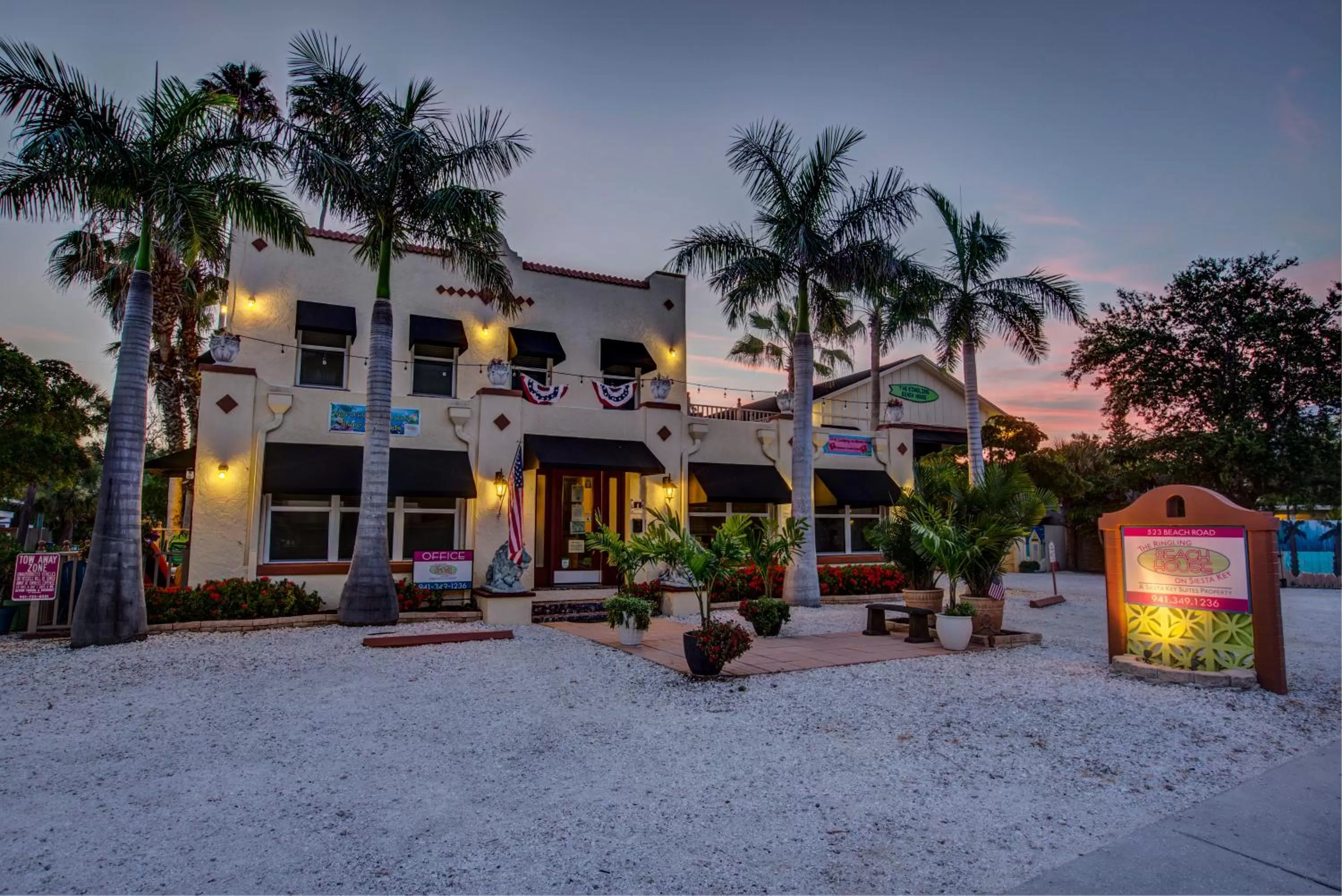 Property logo or sign in The Ringling Beach House