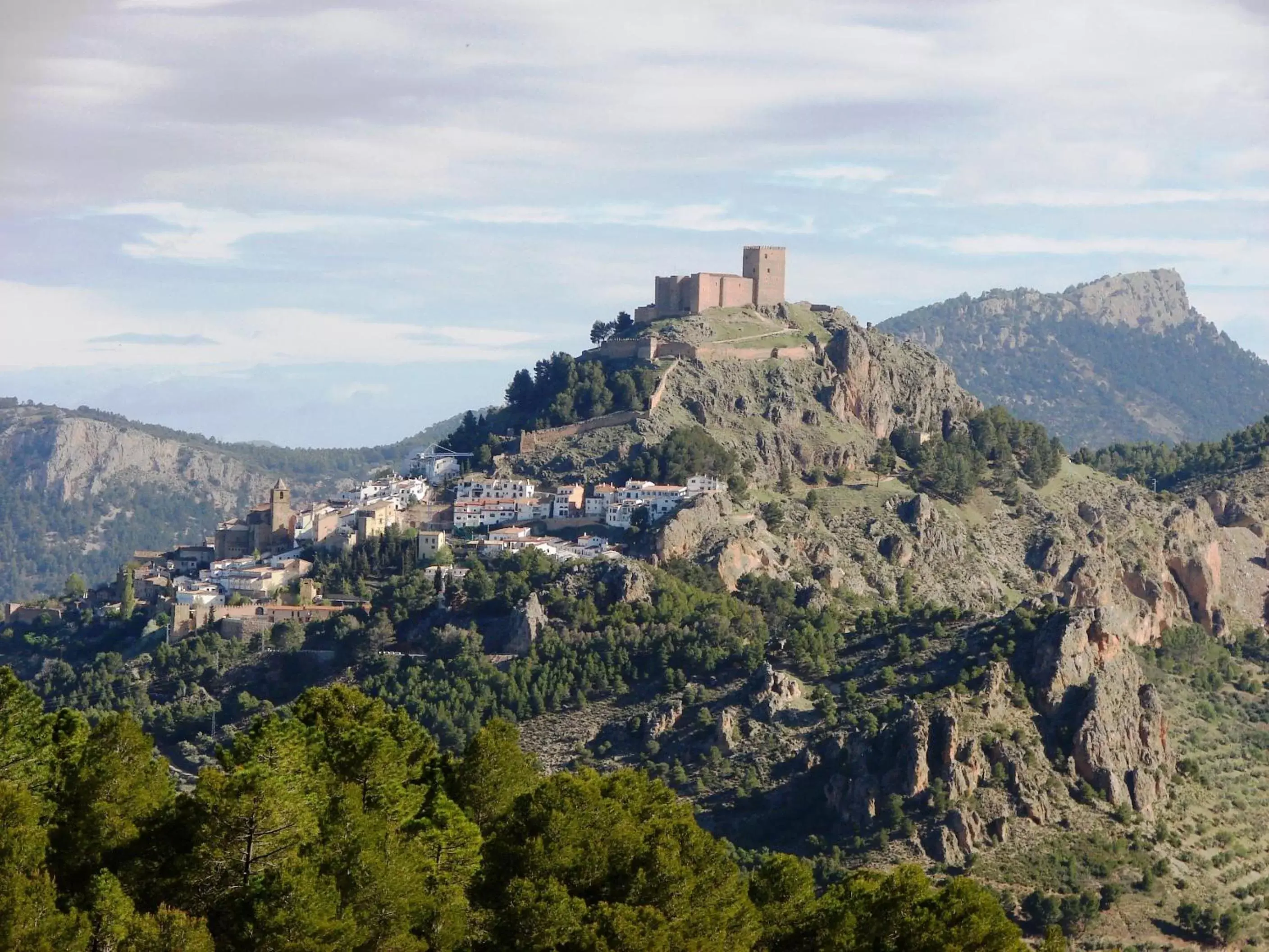 Bird's eye view in Apartamentos Sierra de Segura