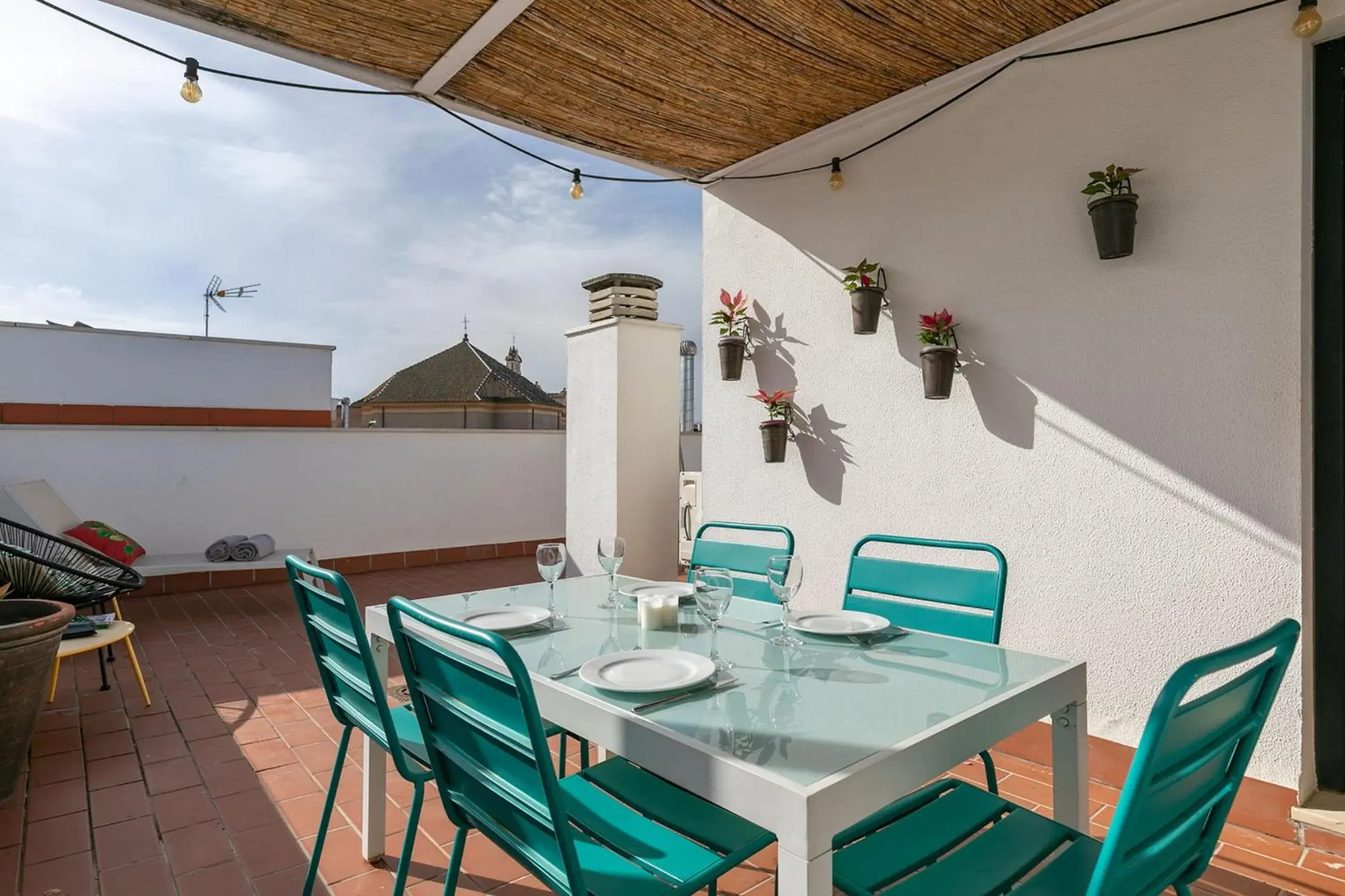 Patio in Holiday Rentals Tempa Museo