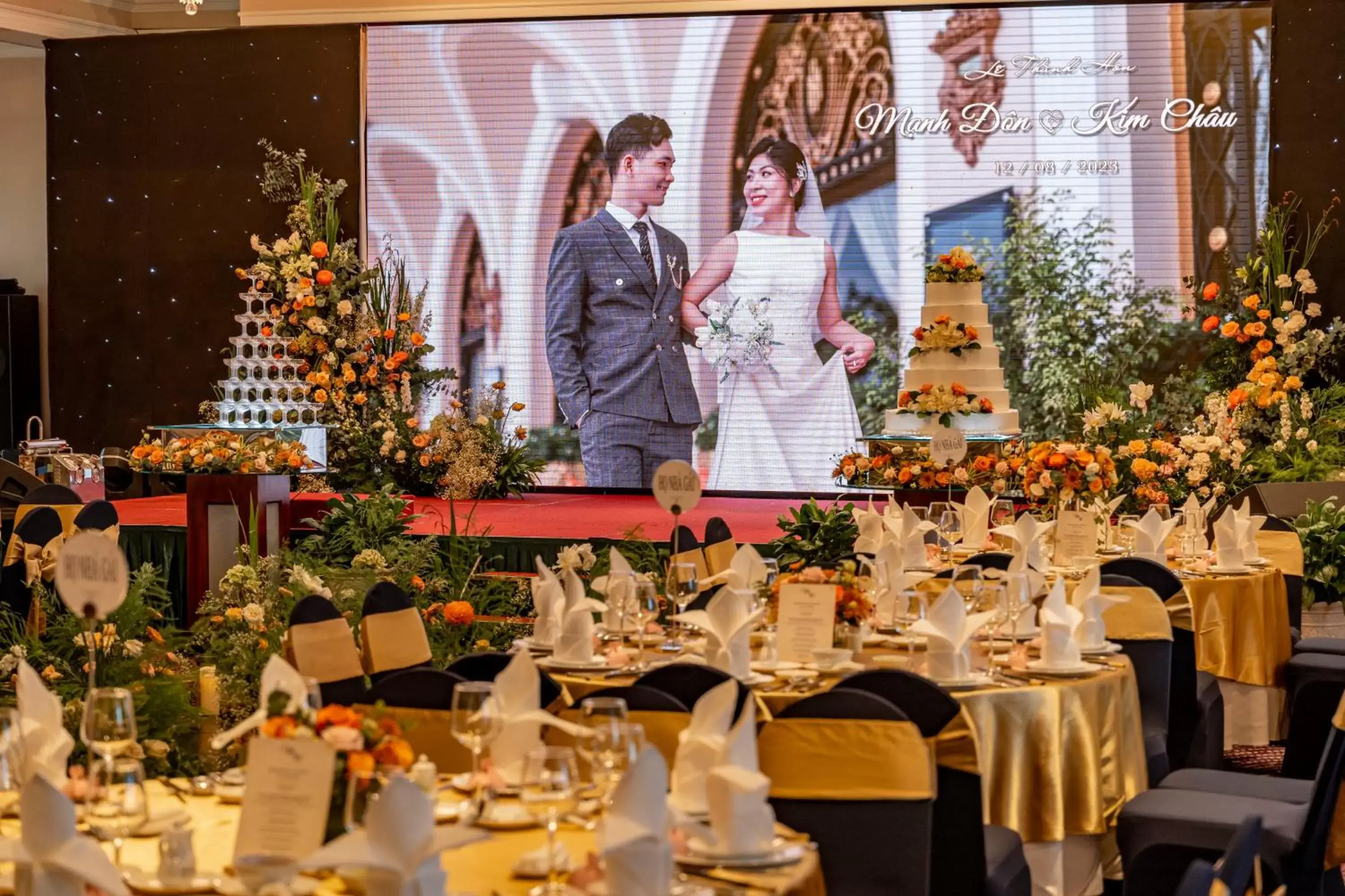 wedding, Banquet Facilities in Hotel Majestic Saigon