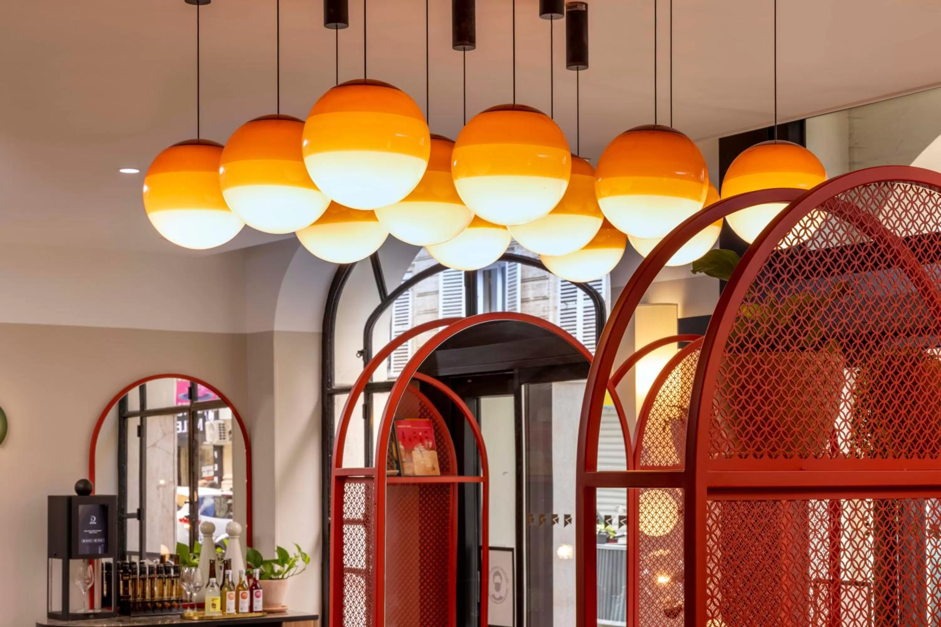 Decorative detail in Hôtel Regina Opéra Grands Boulevards