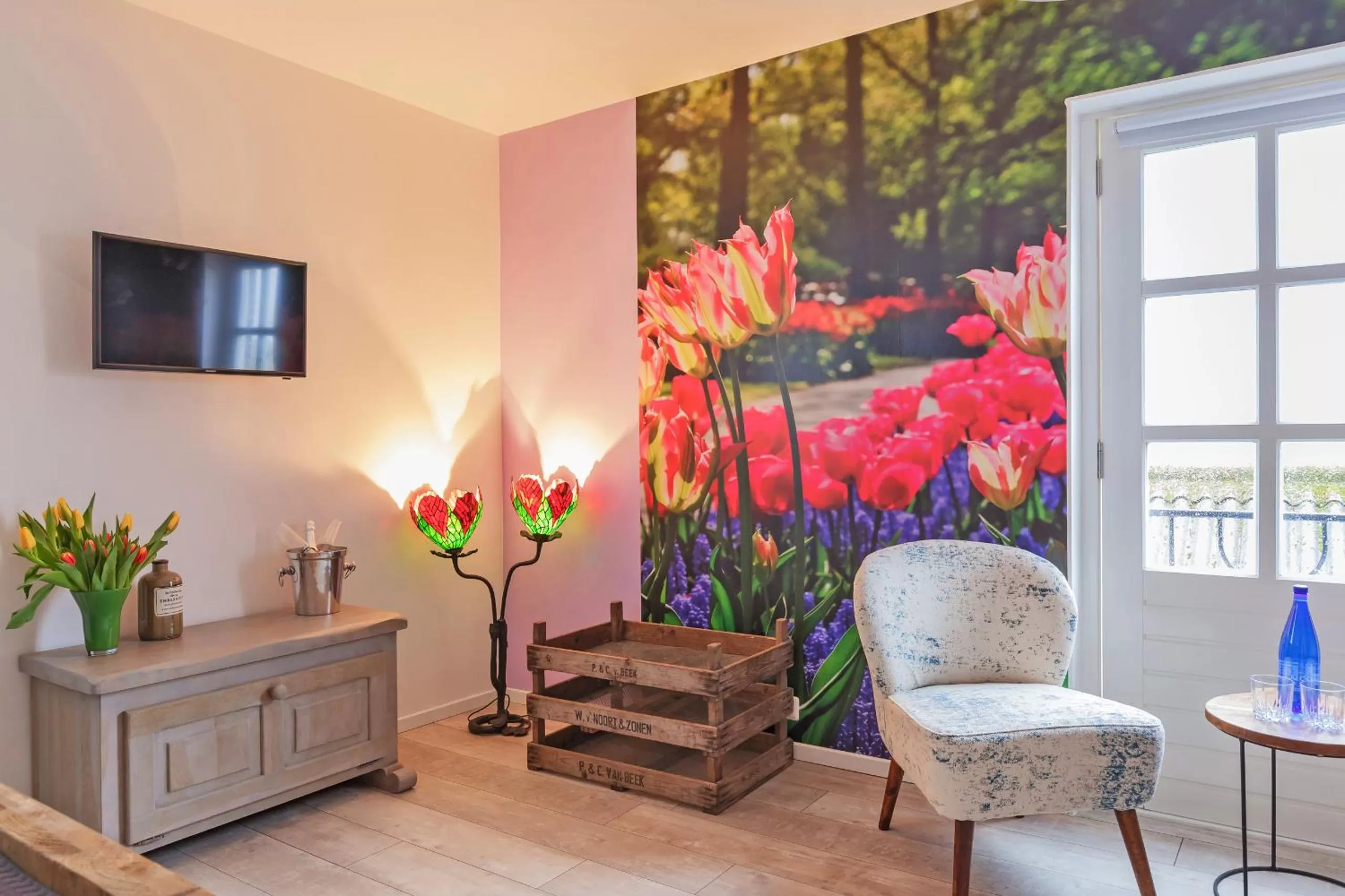 TV and multimedia in Wellness Bed & Breakfast Pergamo