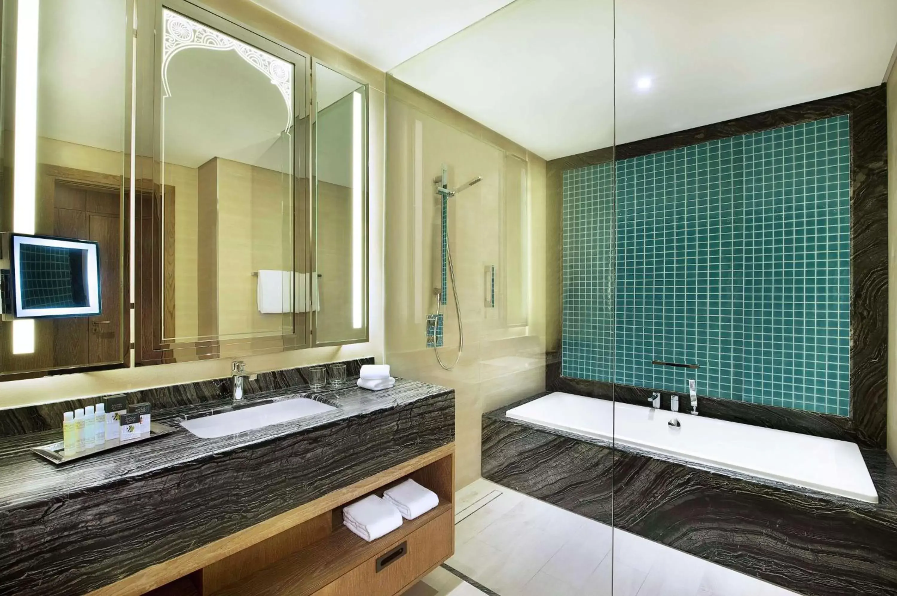 Bathroom in DoubleTree by Hilton Resort & Spa Marjan Island