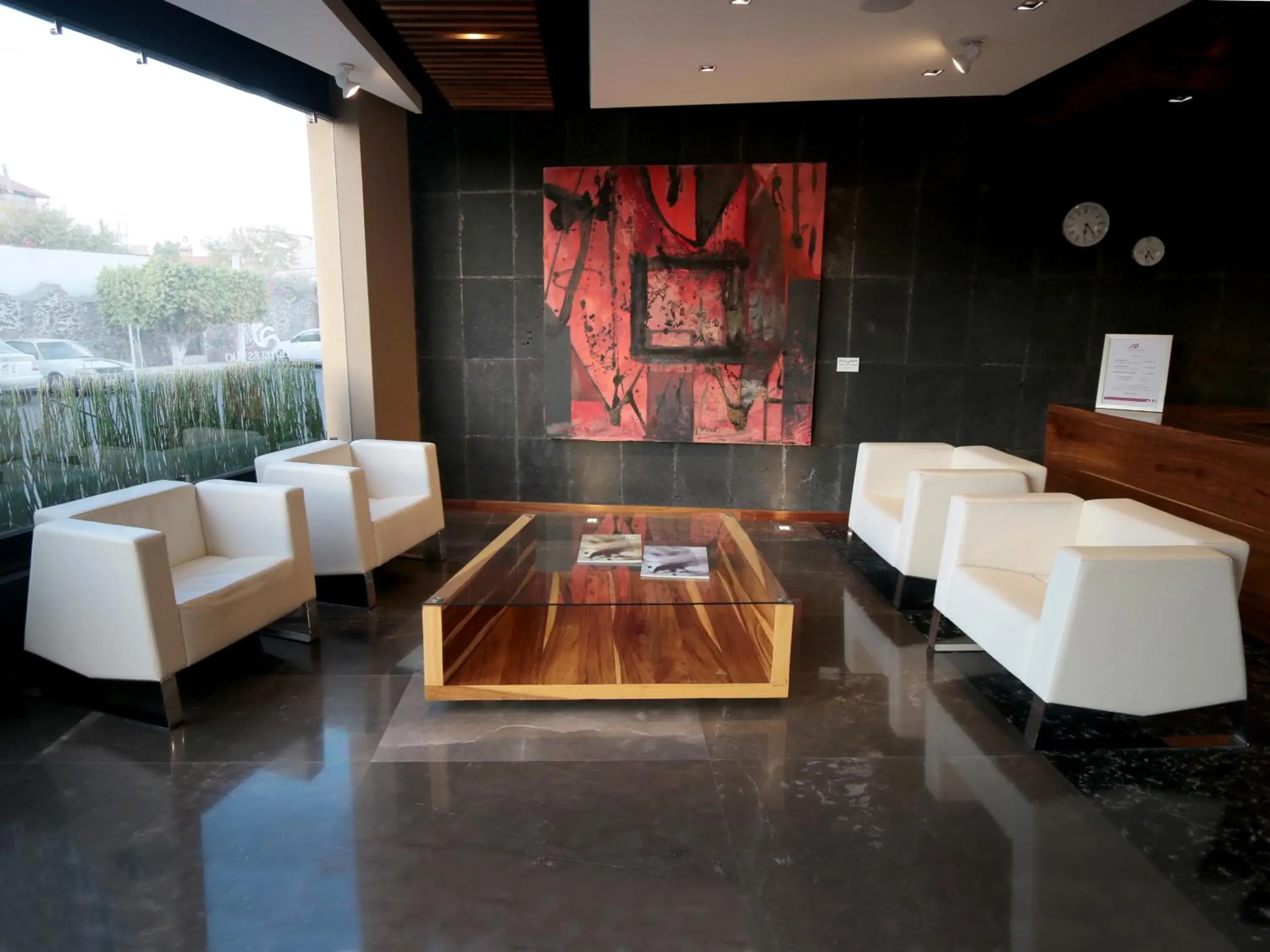 Lobby or reception in Hotel Rio Tequisquiapan