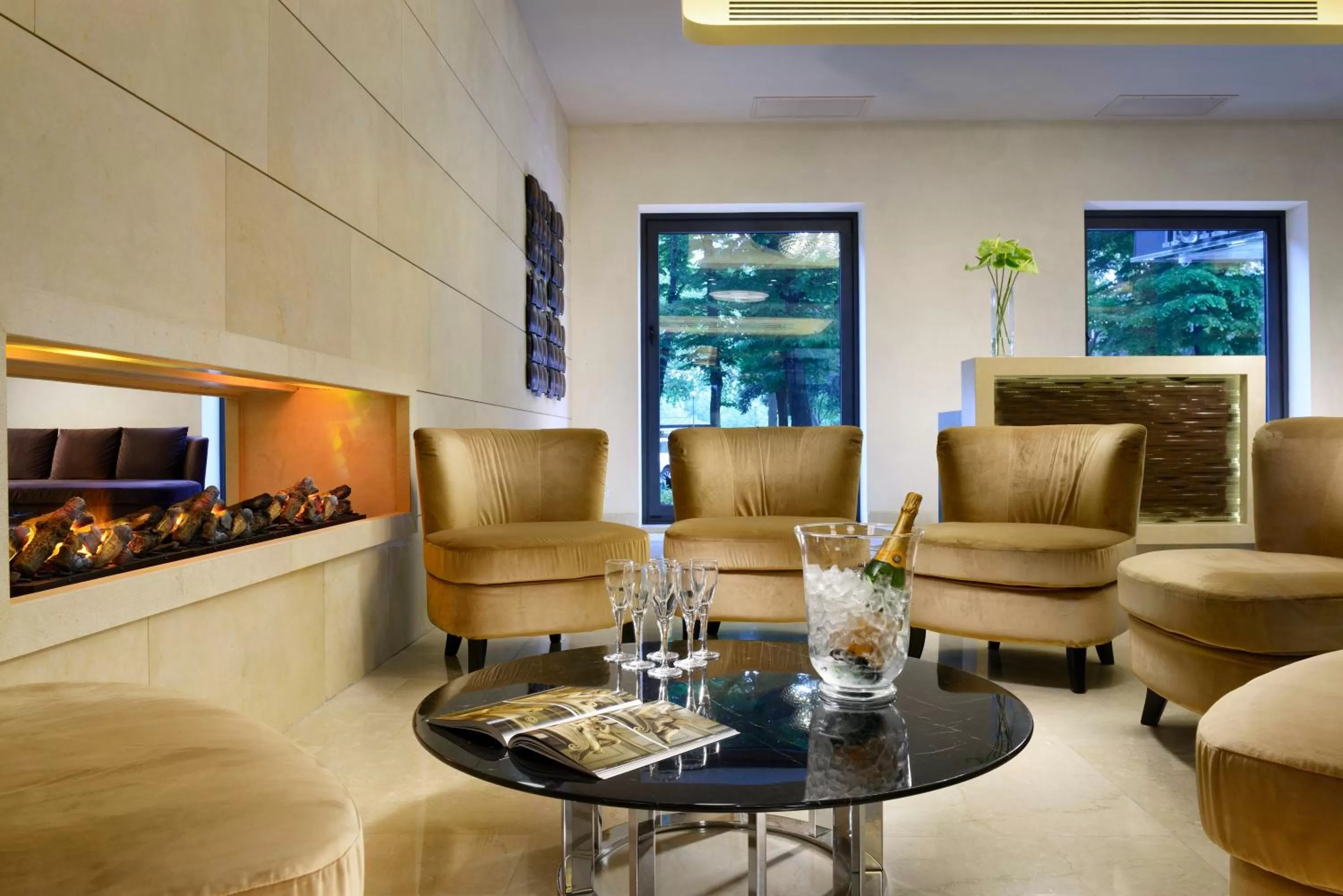 Lobby or reception in FH55 Grand Hotel Mediterraneo