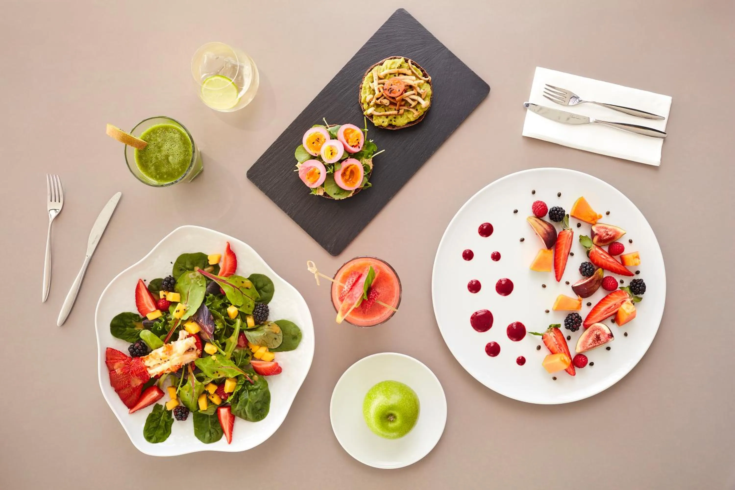 Food and drinks in Longevity Health & Wellness Hotel - Adults Only