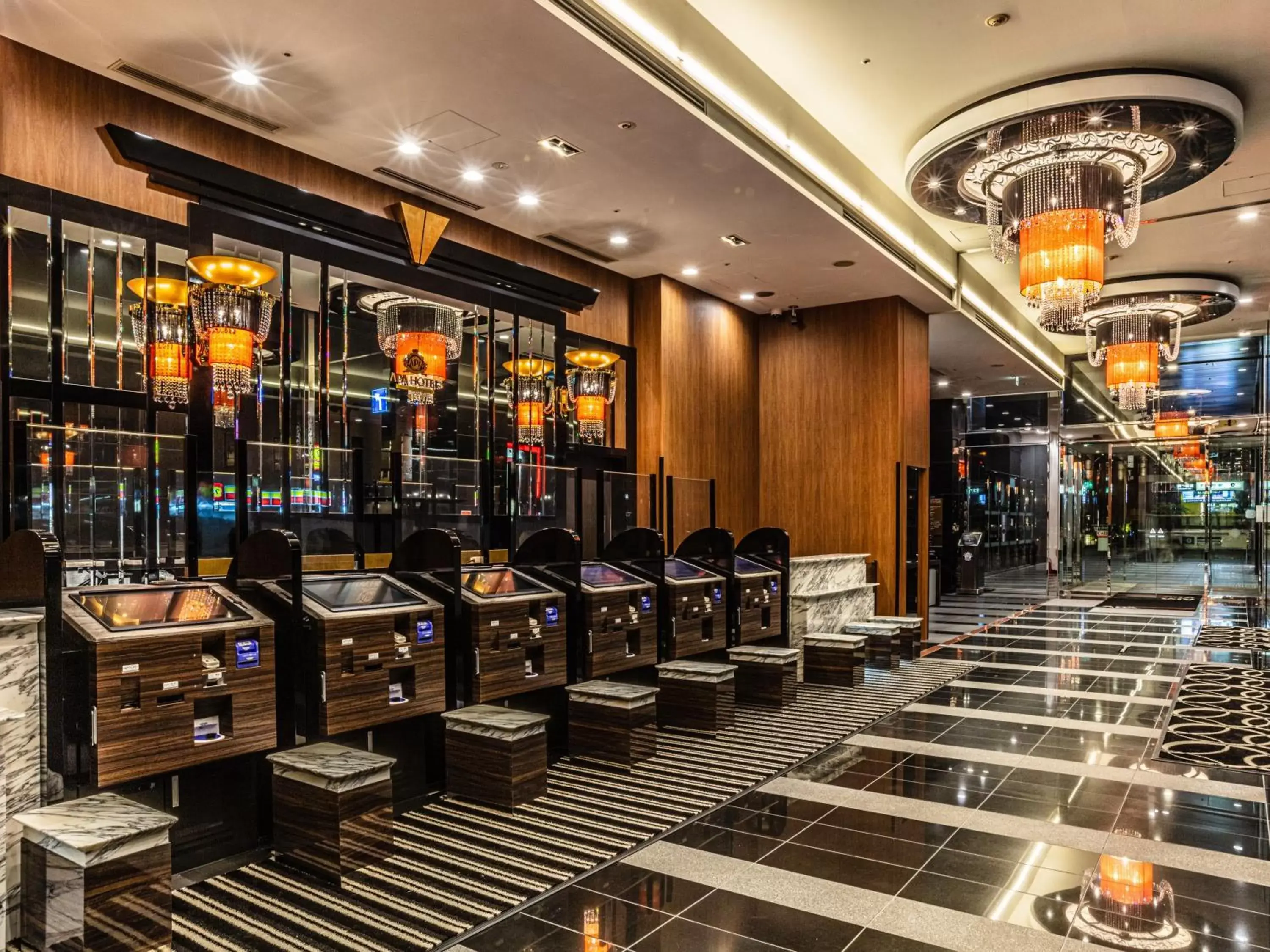 Lobby or reception in APA Hotel Osaka Higobashi Ekimae Lobby or reception in APA Hotel Osaka Higobashi Ekimae