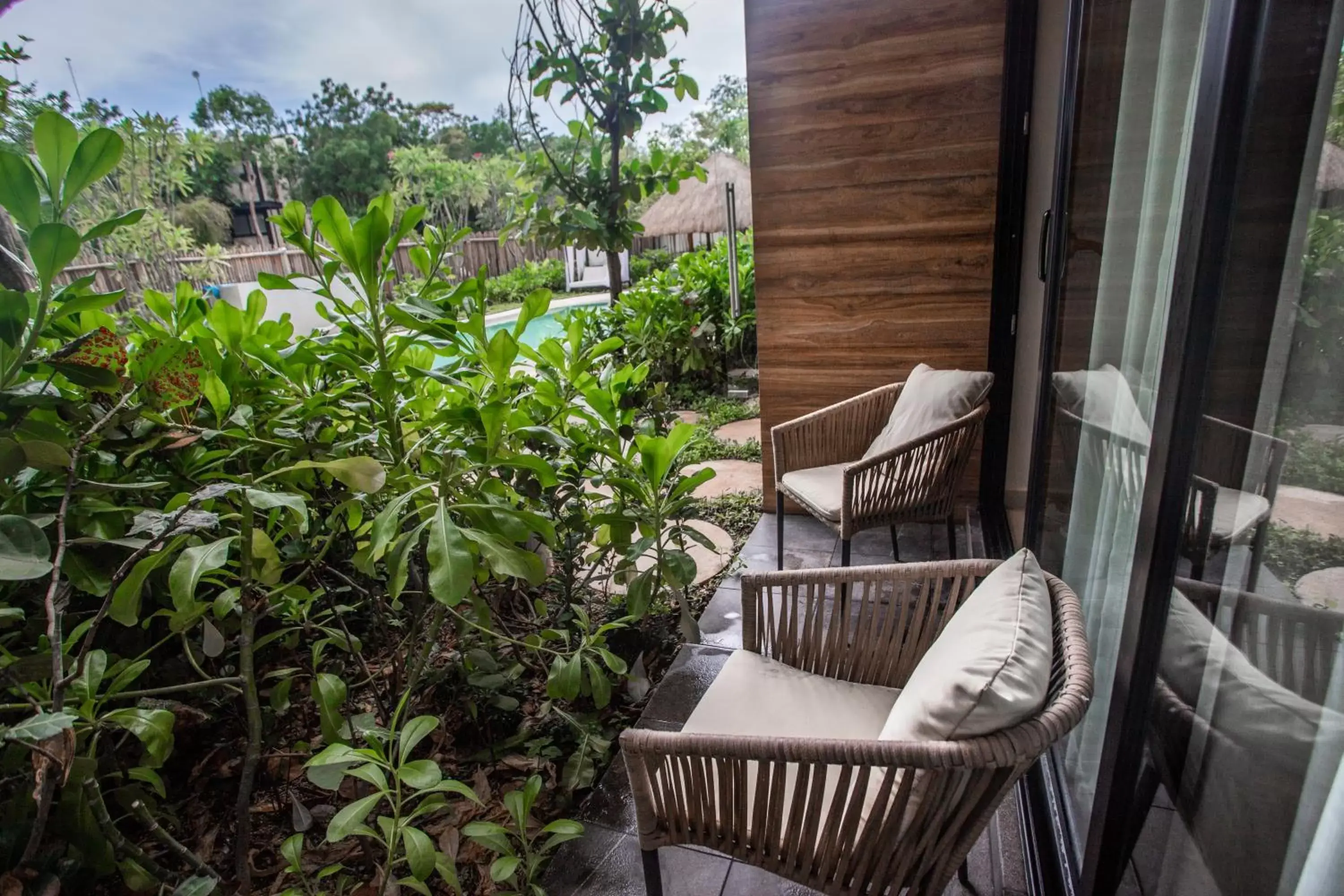 Balcony/Terrace in Luxury Condos Macondo Tulum