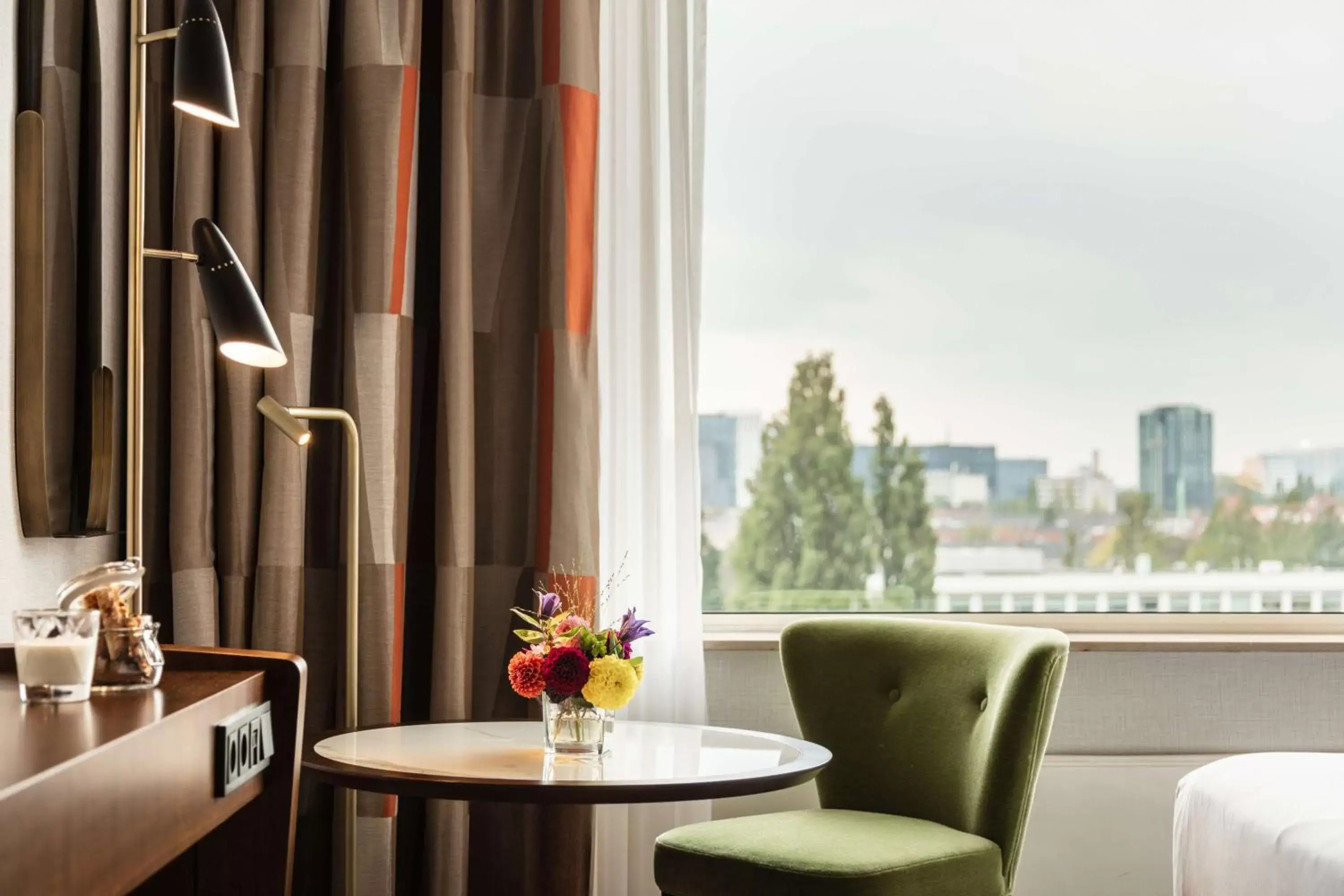Living room in Hilton Amsterdam