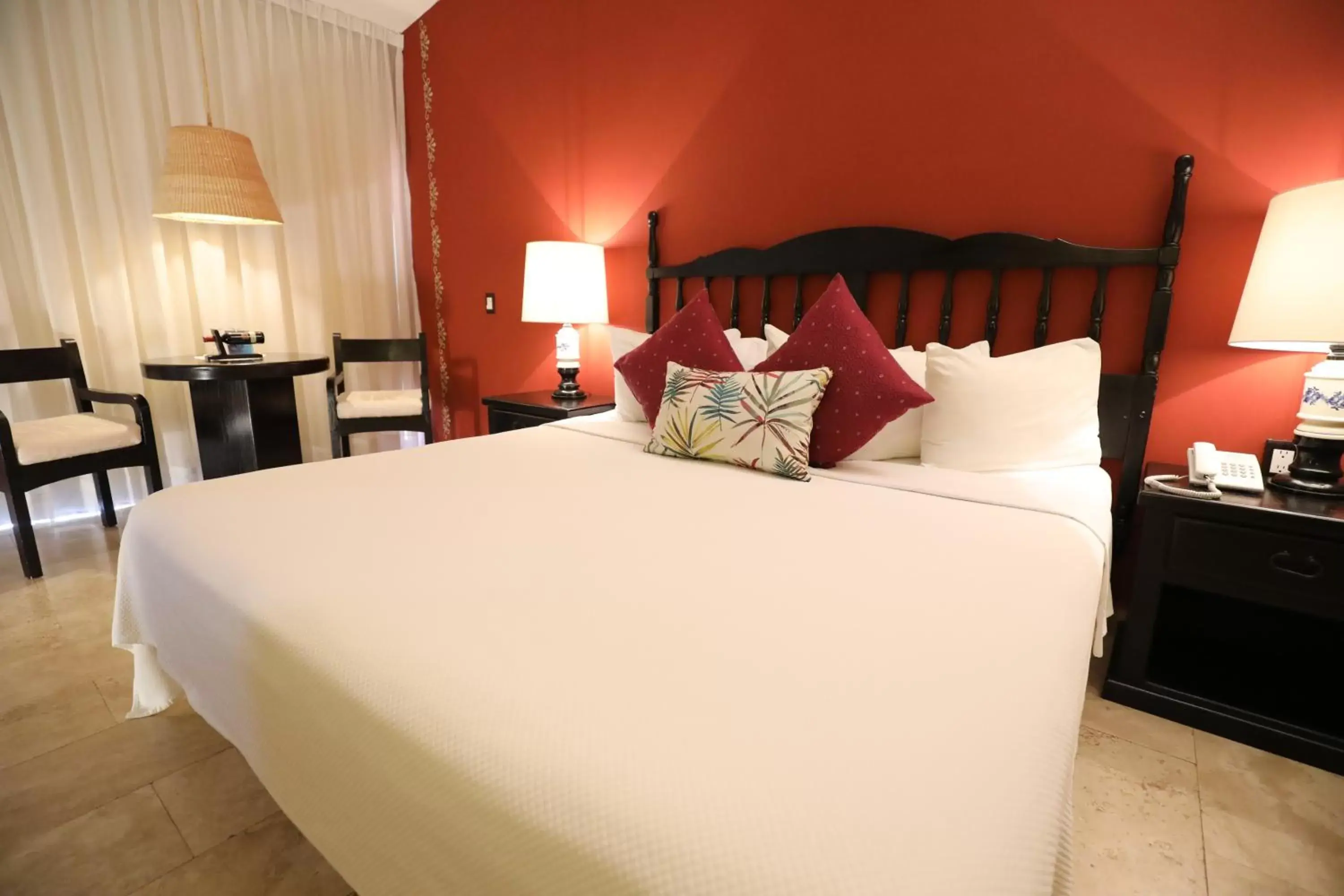 Bed in Hotel Montetaxco