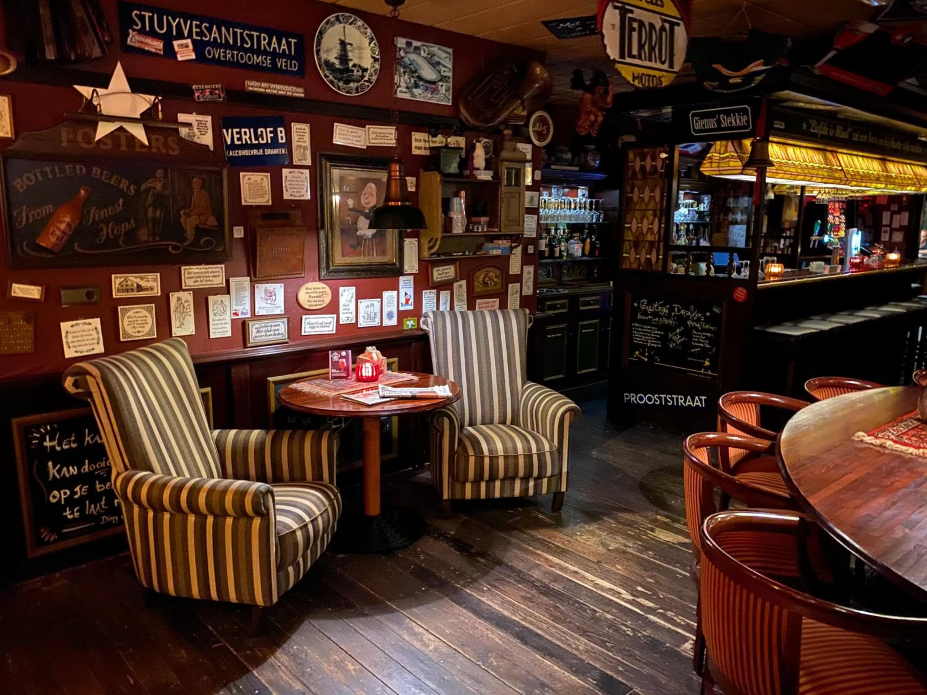 Restaurant/places to eat in De Stobbe hotel & suites