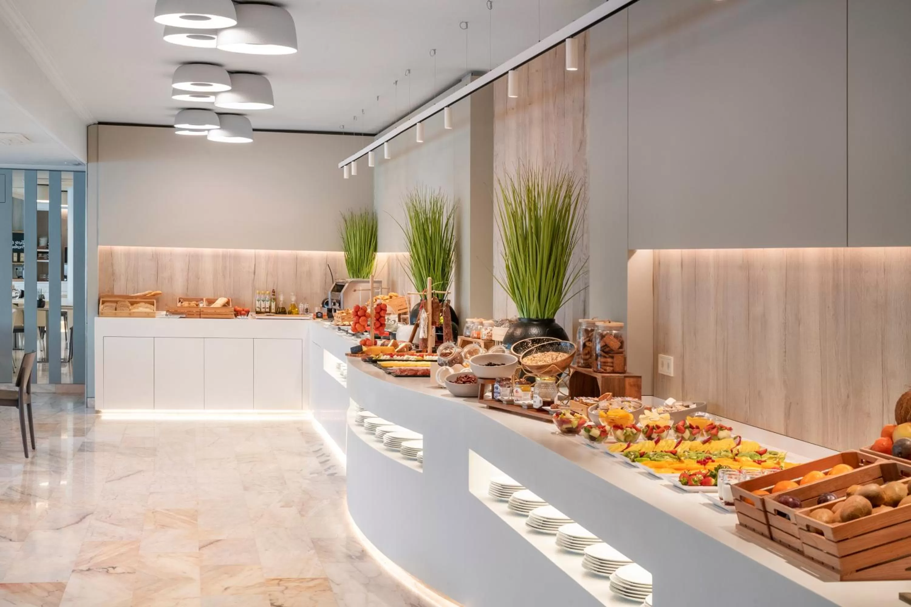 Breakfast in Salles Ciutat del Prat Barcelona Airport