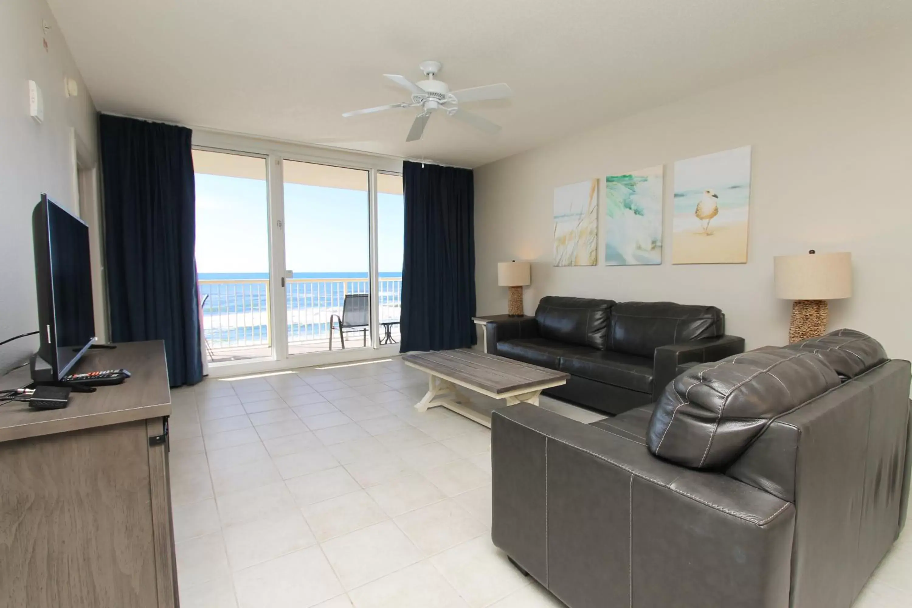 View (from property/room), Seating Area in Majestic Beach Resort, Panama City Beach, Fl