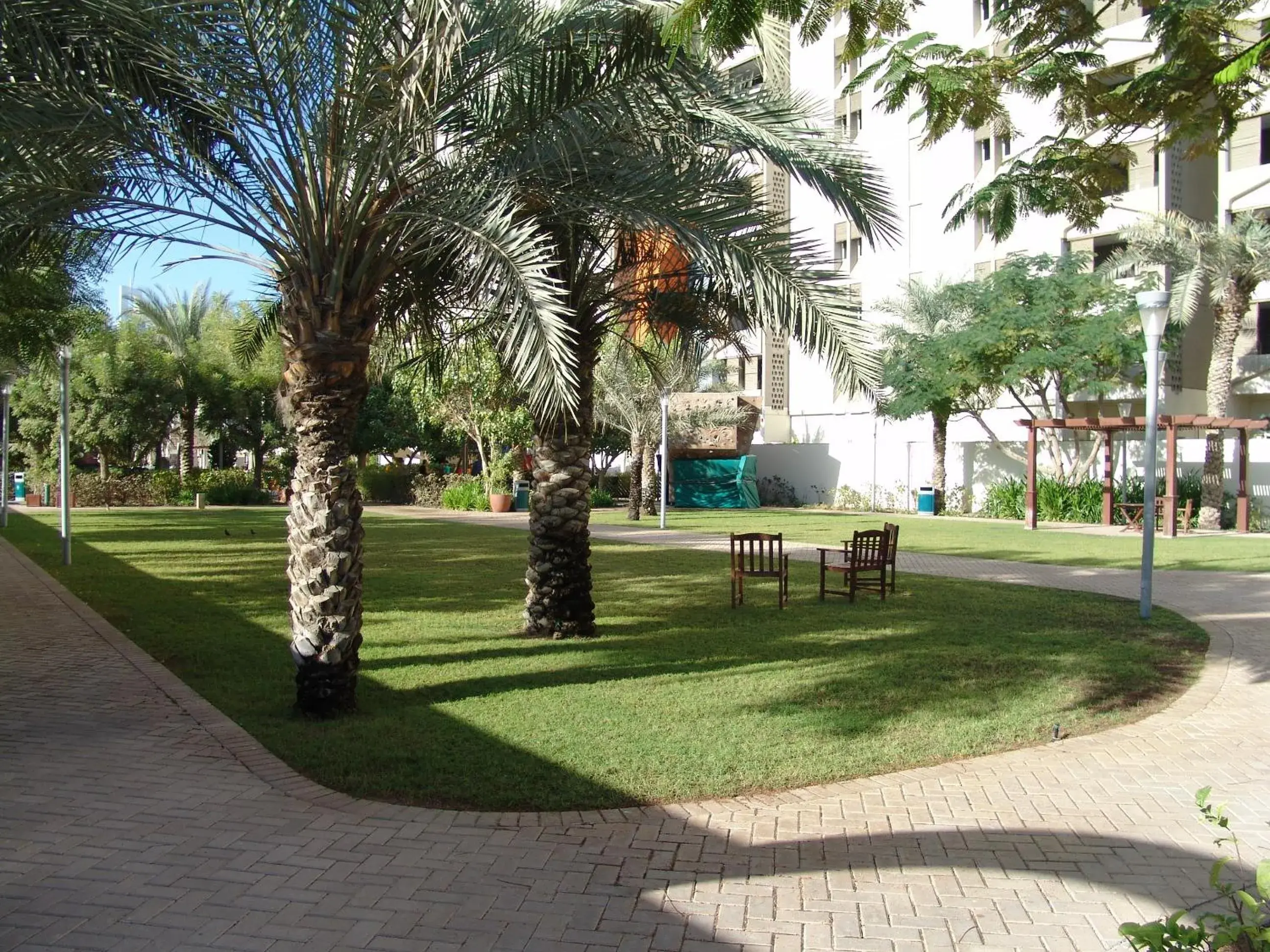 Children play ground, Garden in The Apartments, Dubai World Trade Centre Hotel Apartments