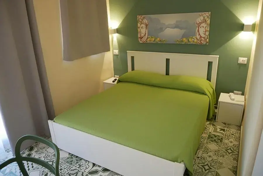 Bed in villa oltremare resort