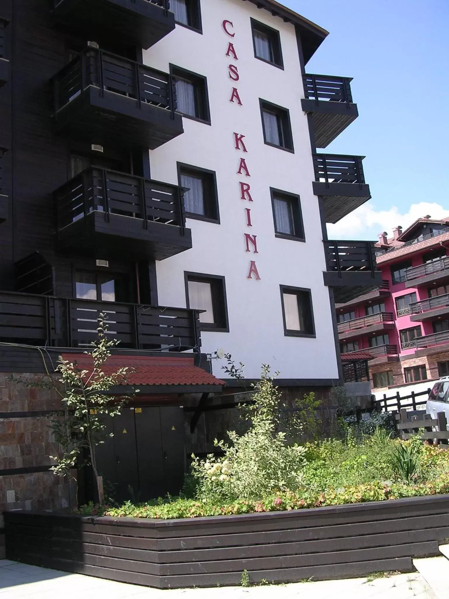 Facade/entrance, Property Building in Hotel Casa Karina Bansko - Half Board & All Inclusive