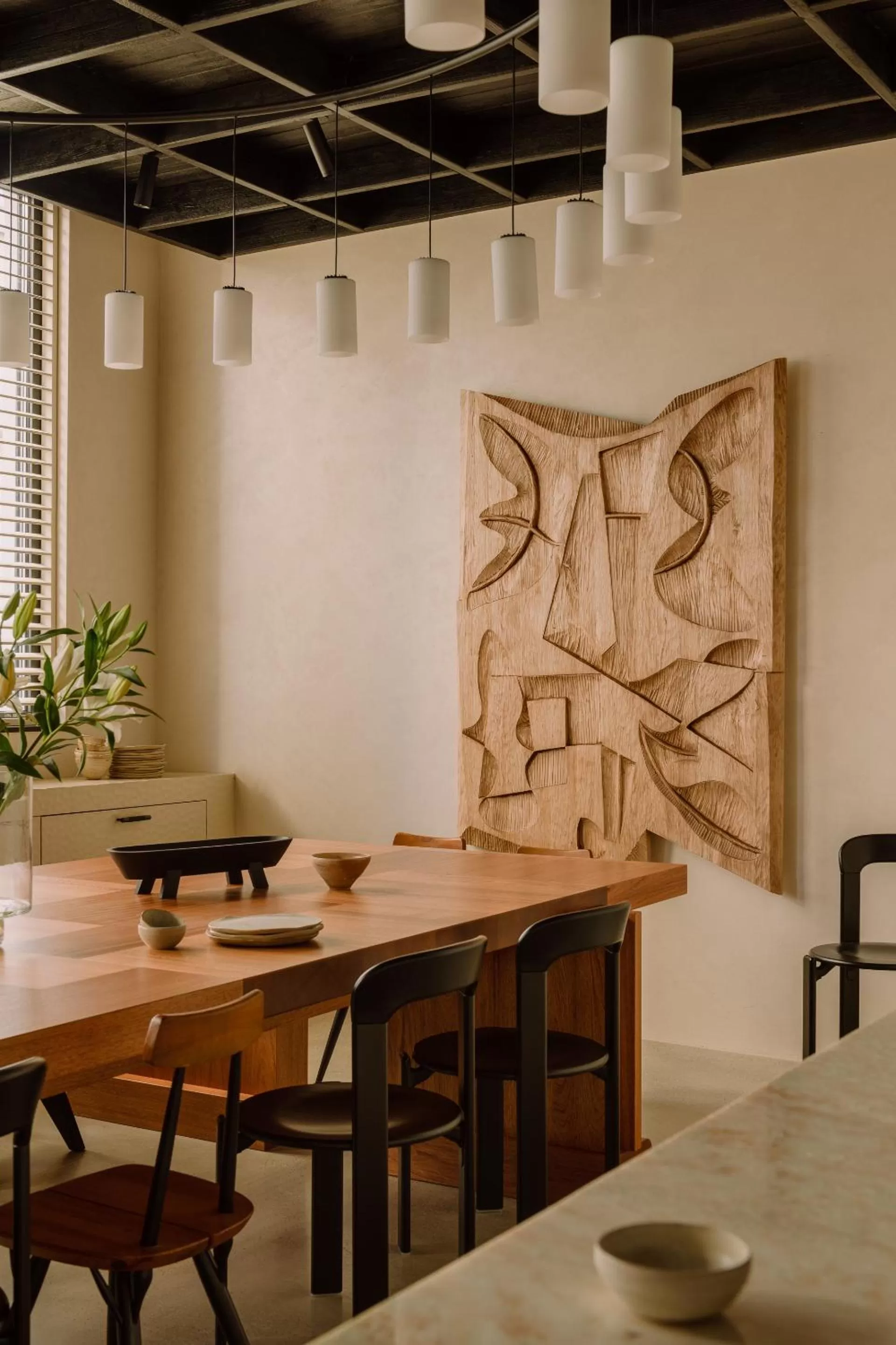 Dining area in Warszauer Hotel
