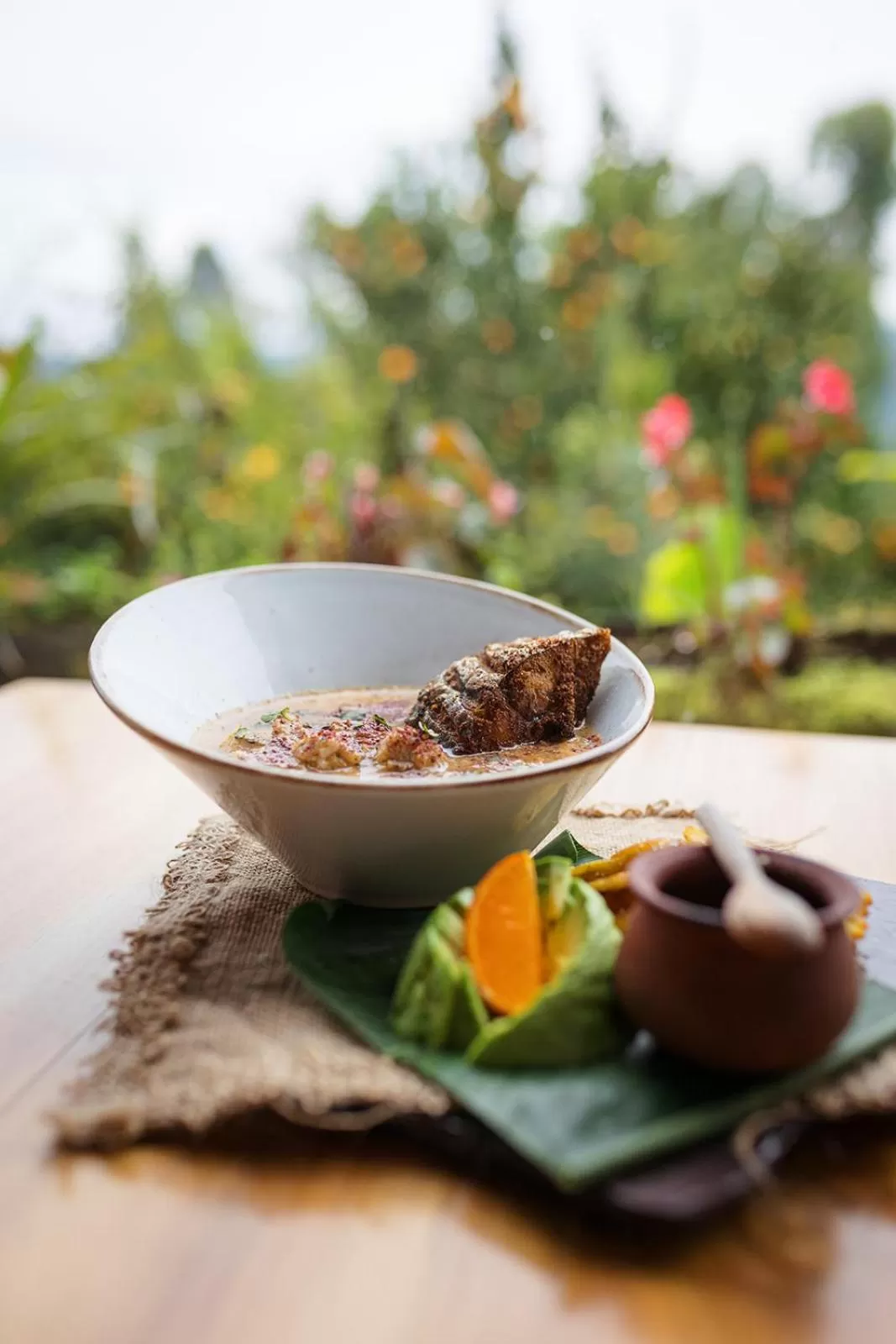 Food and drinks in Hotel Kawa Mountain Retreat