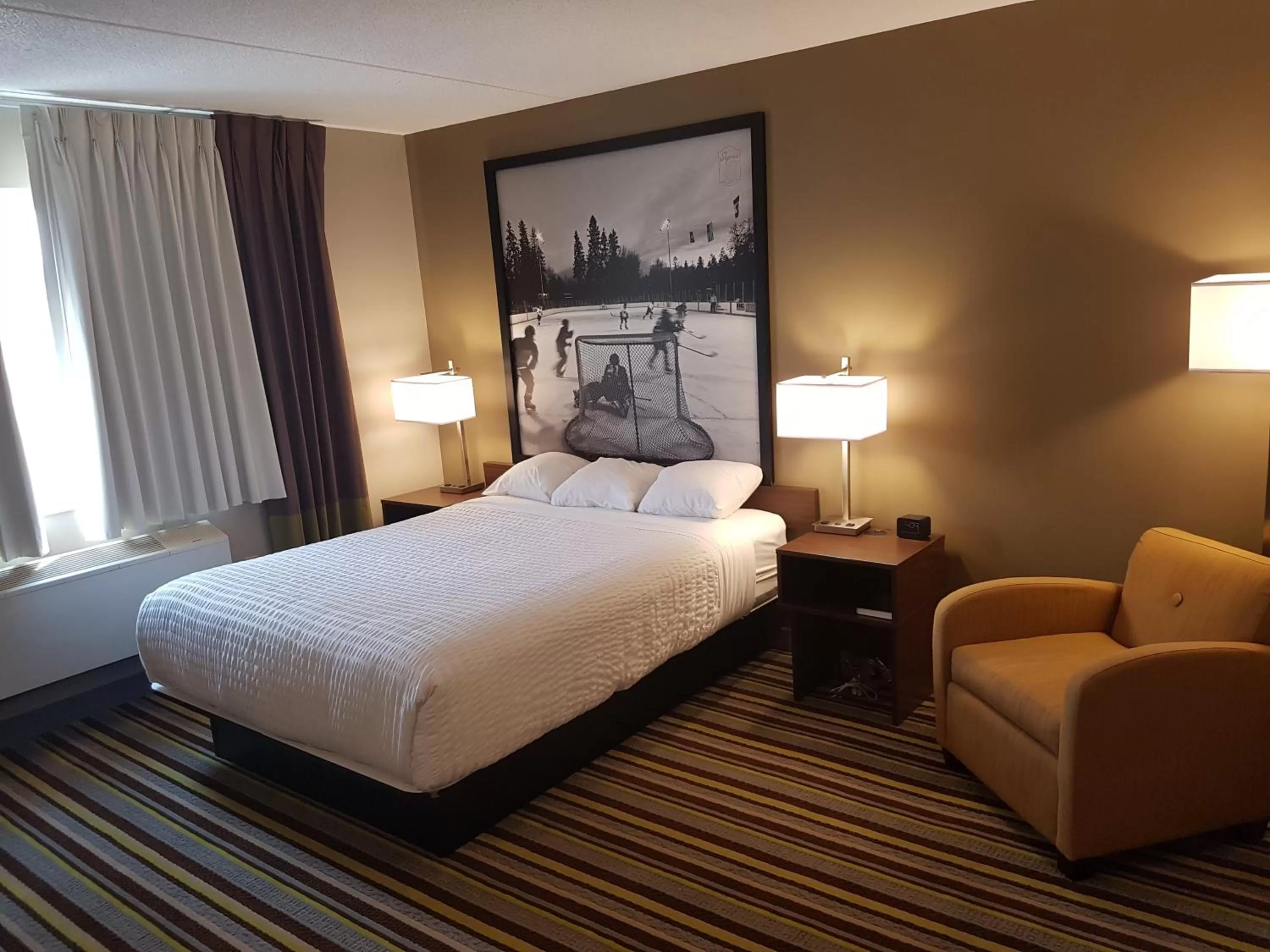 Bed in Super 8 by Wyndham Winnipeg West