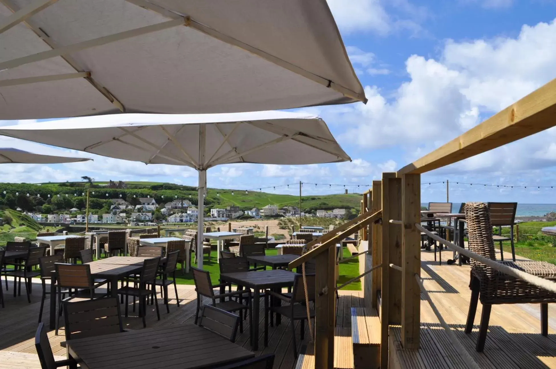 Garden view, Restaurant/Places to Eat in Bude Hotel - An Mor