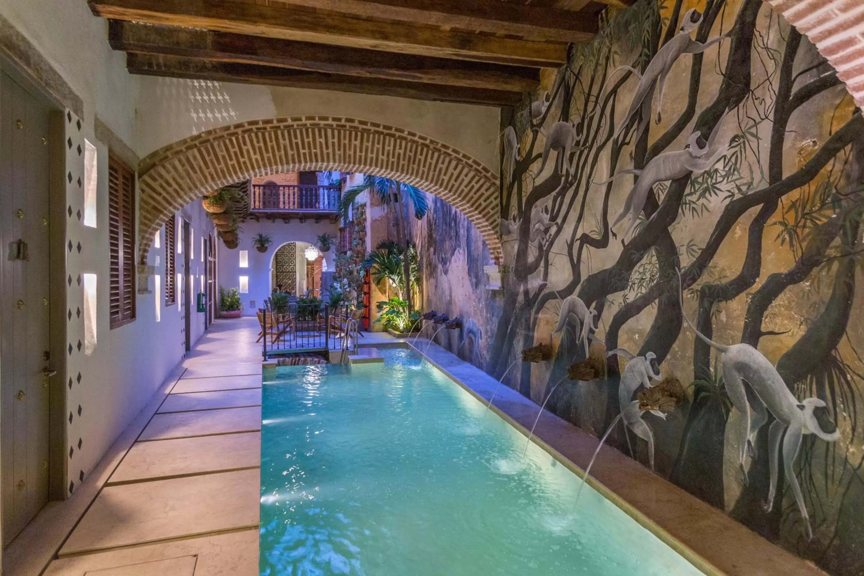 Pool view in Hotel Casa La Factoria by Faranda Boutique, a member of Radisson Individuals