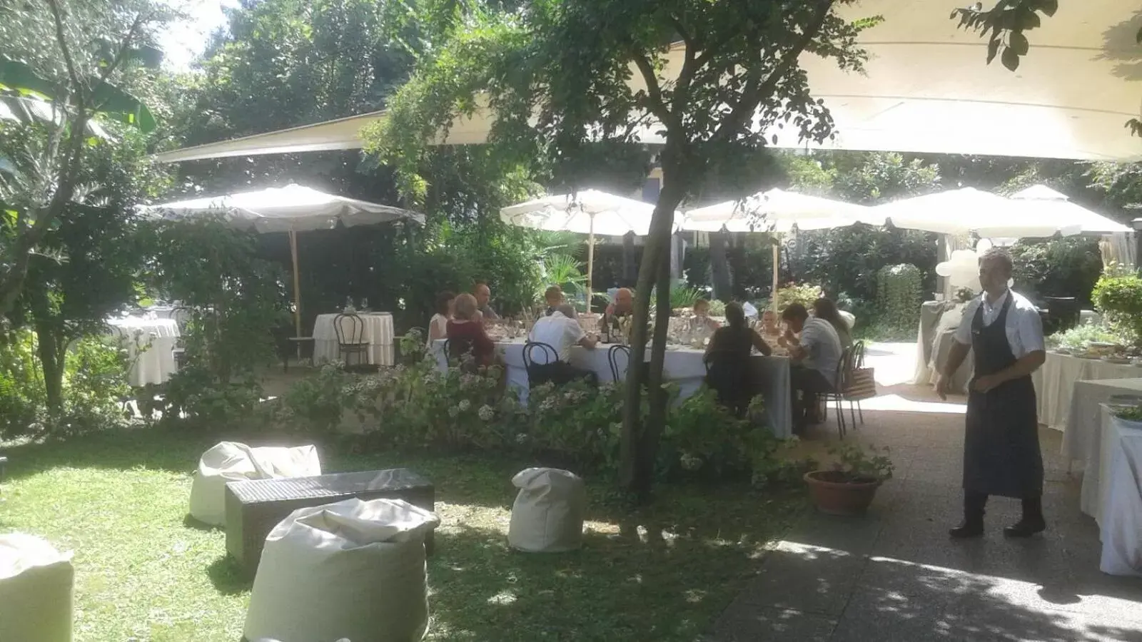 Garden, Restaurant/Places to Eat in Hotel Piroga Padova