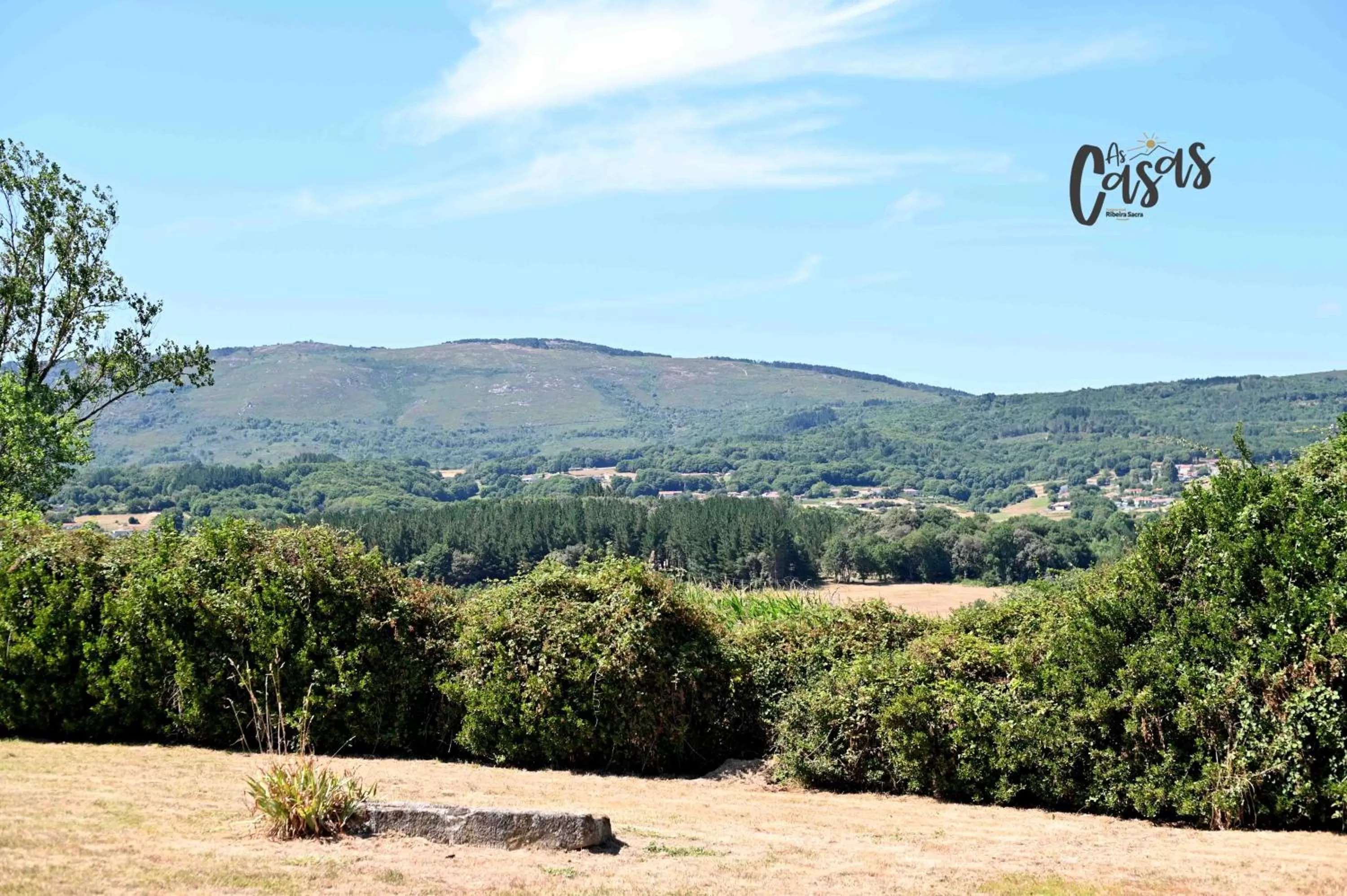 Garden, Mountain View in As Casas Ribeira Sacra
