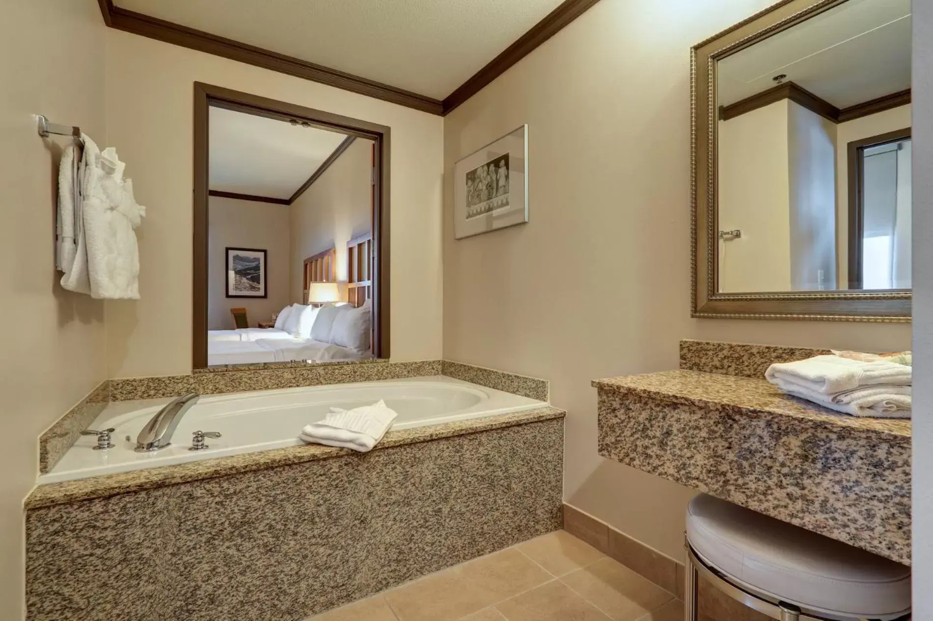 Bathroom in Dimond Center Hotel