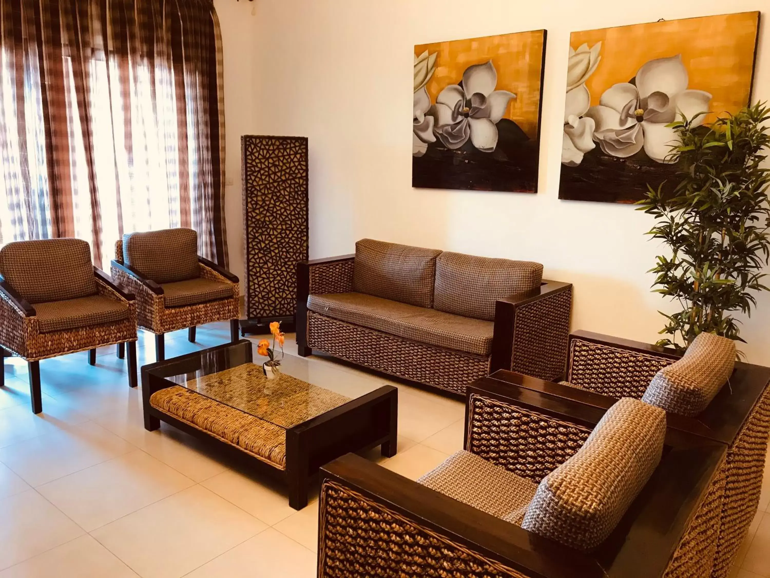 Living room, Seating Area in Tala Bay Residence