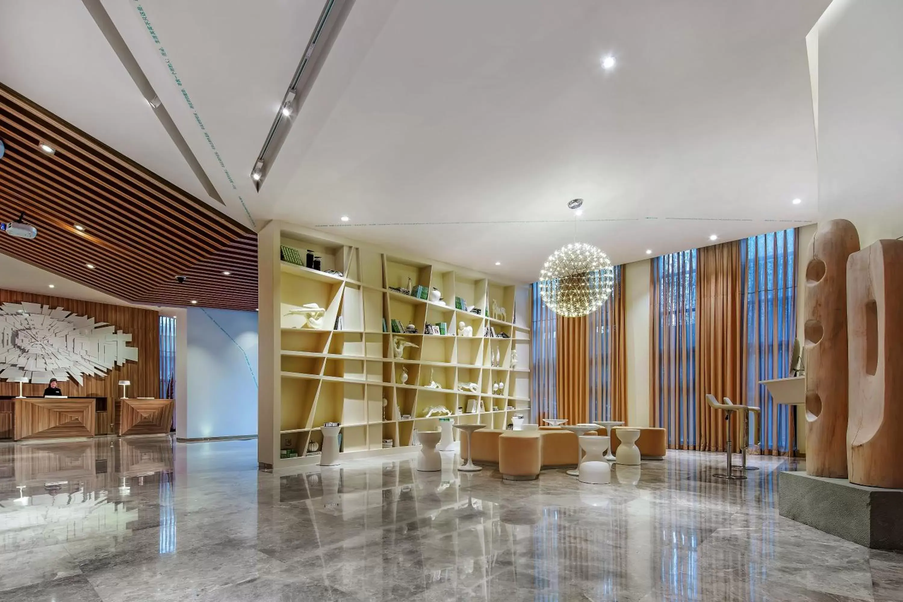 Lobby or reception in Skytel Hotel Chengdu