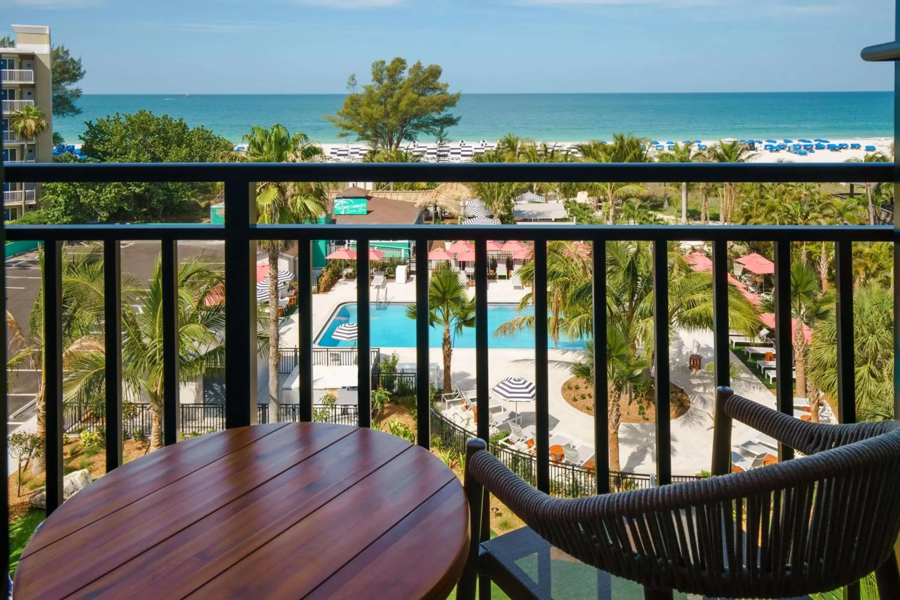 Property building, Pool View in Hilton Garden Inn St. Pete Beach, FL