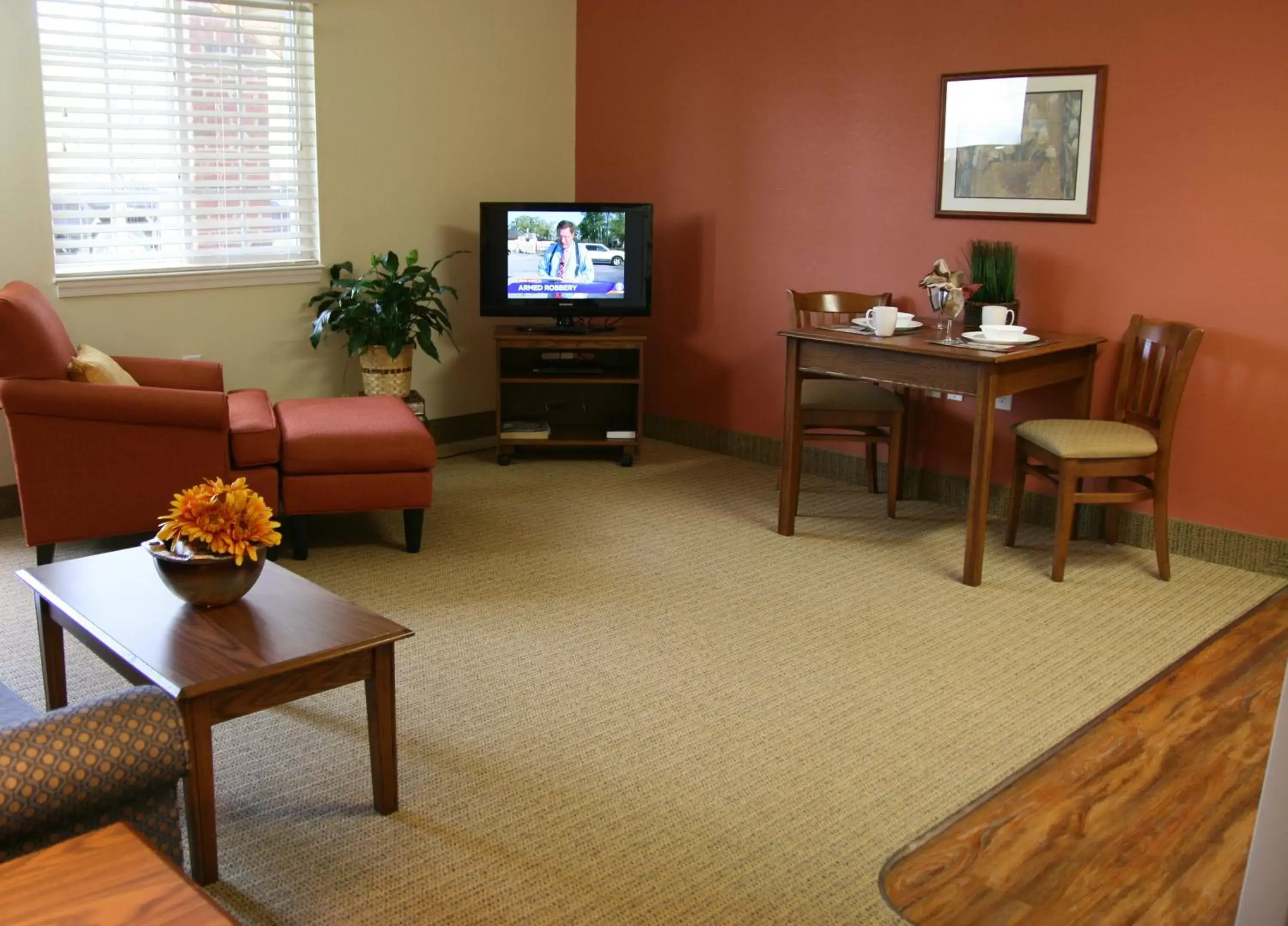 TV and multimedia, TV/Entertainment Center in Affordable Suites of America Fredericksburg