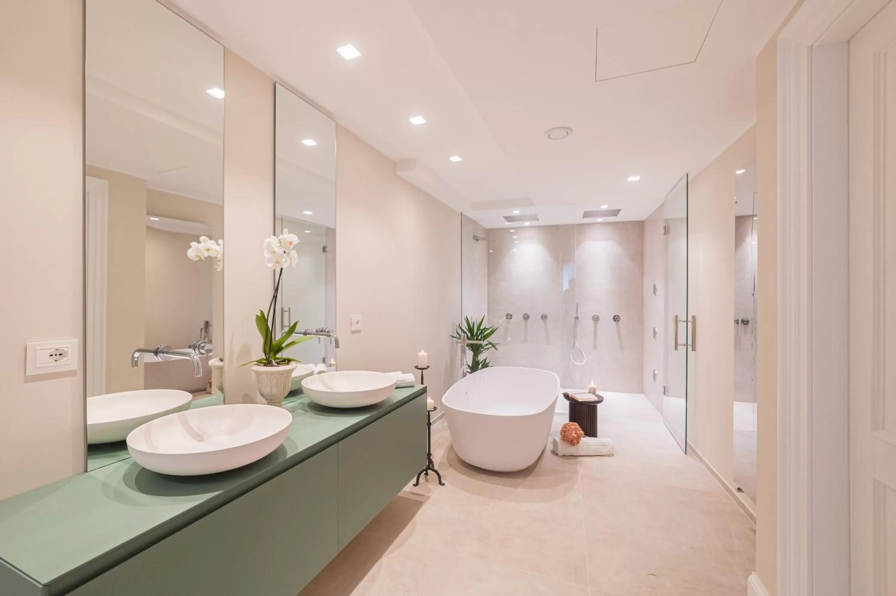 Bathroom in Naxi Suites
