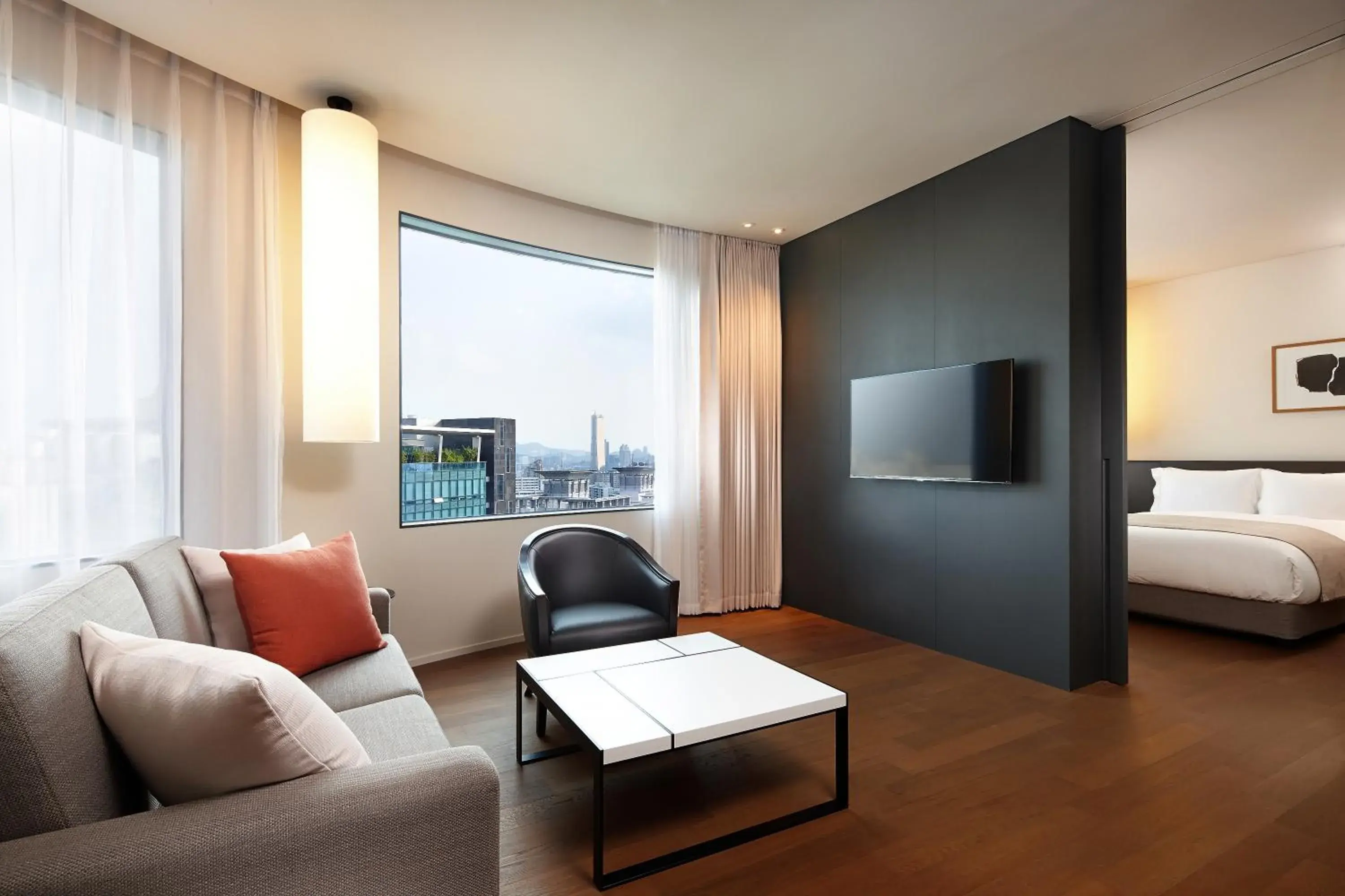 Living room, Seating Area in Shilla Stay Jeju