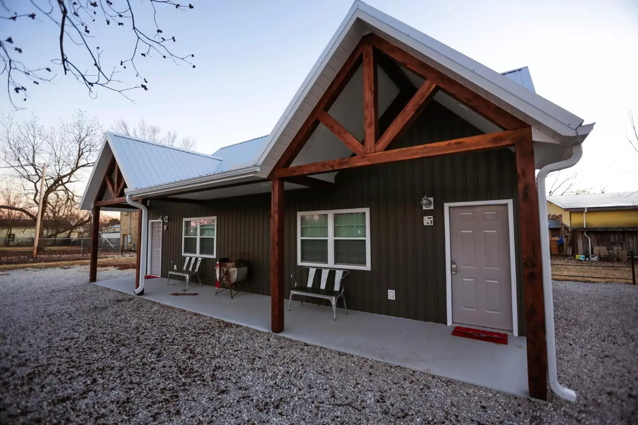 Property Building in Knotty Squirrel Cabins