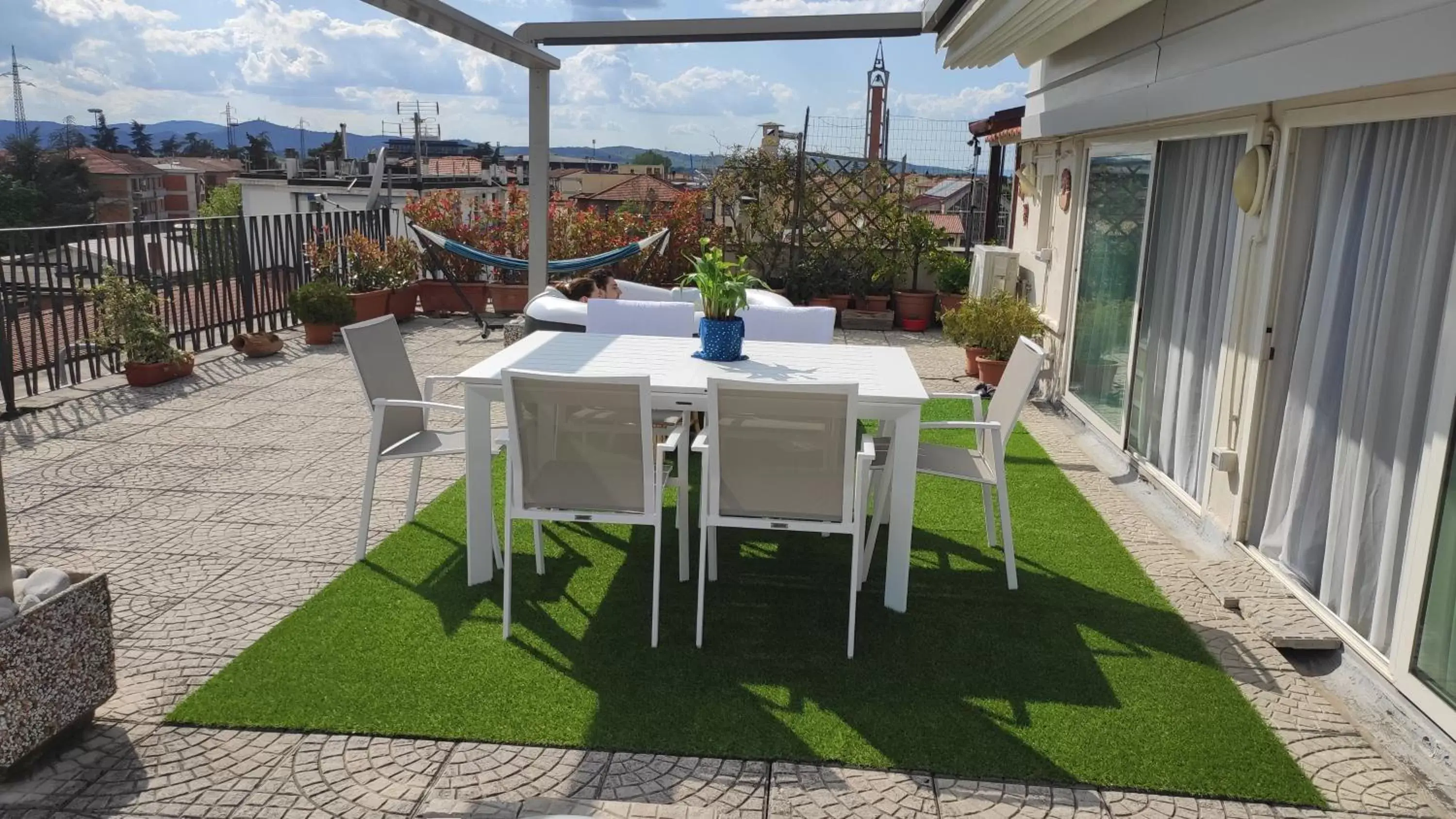 Balcony/Terrace in Suite CielAzzurro