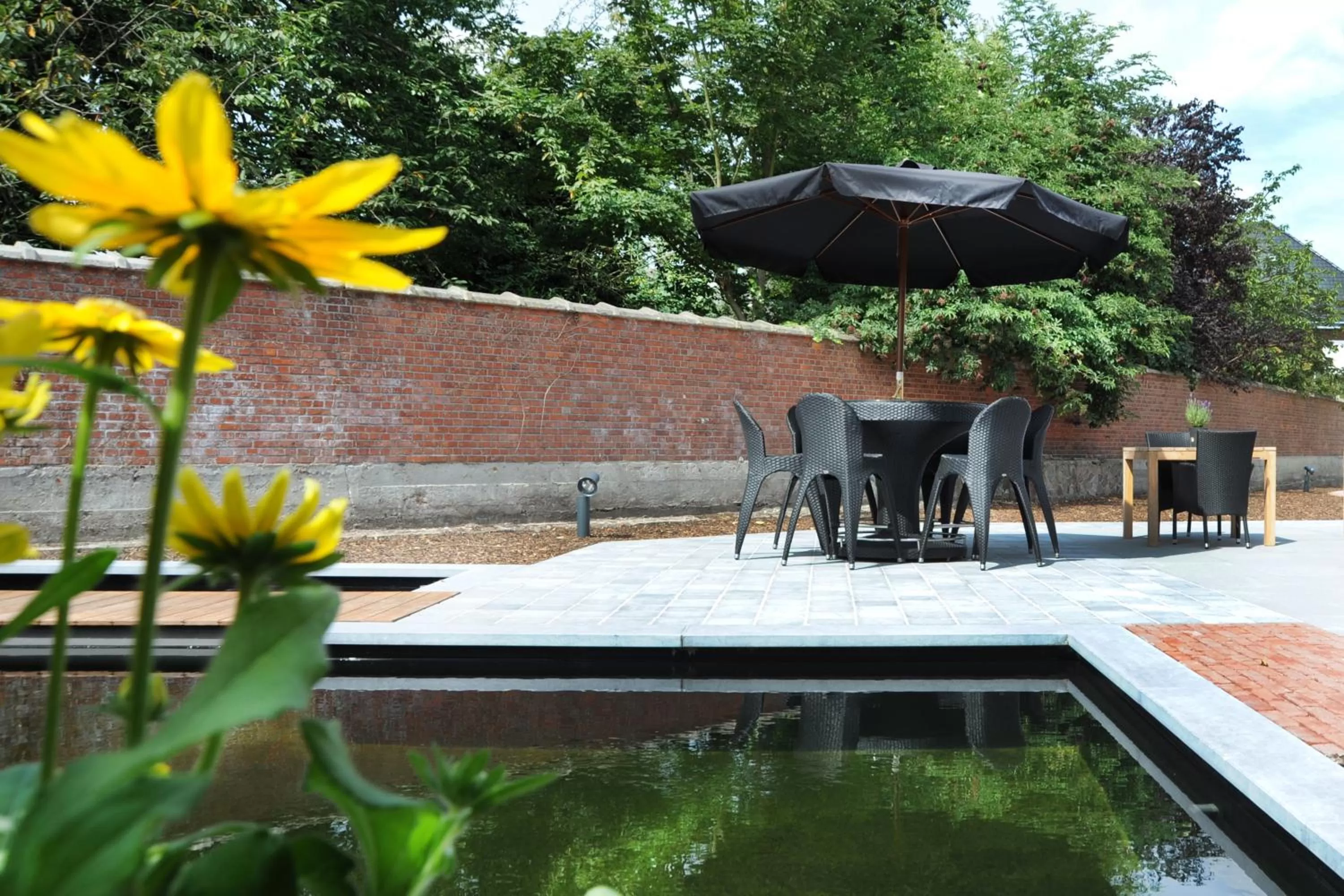 Balcony/Terrace in Charmehotel Villa Saporis